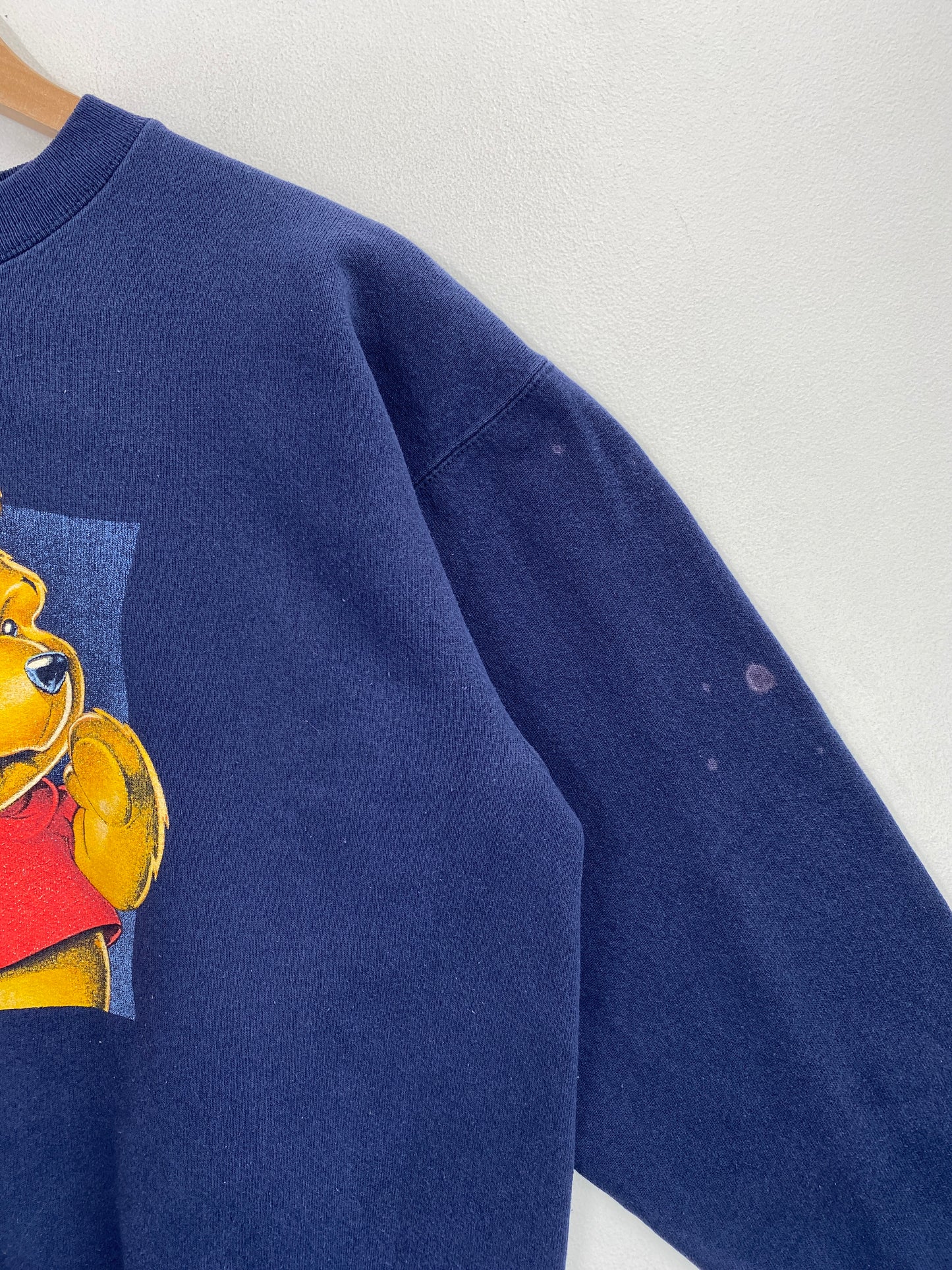 00' DISNEY WINNIE THE POOH Size No Tag(Approx.M-L) Vintage Sweat-shirt / G6465S