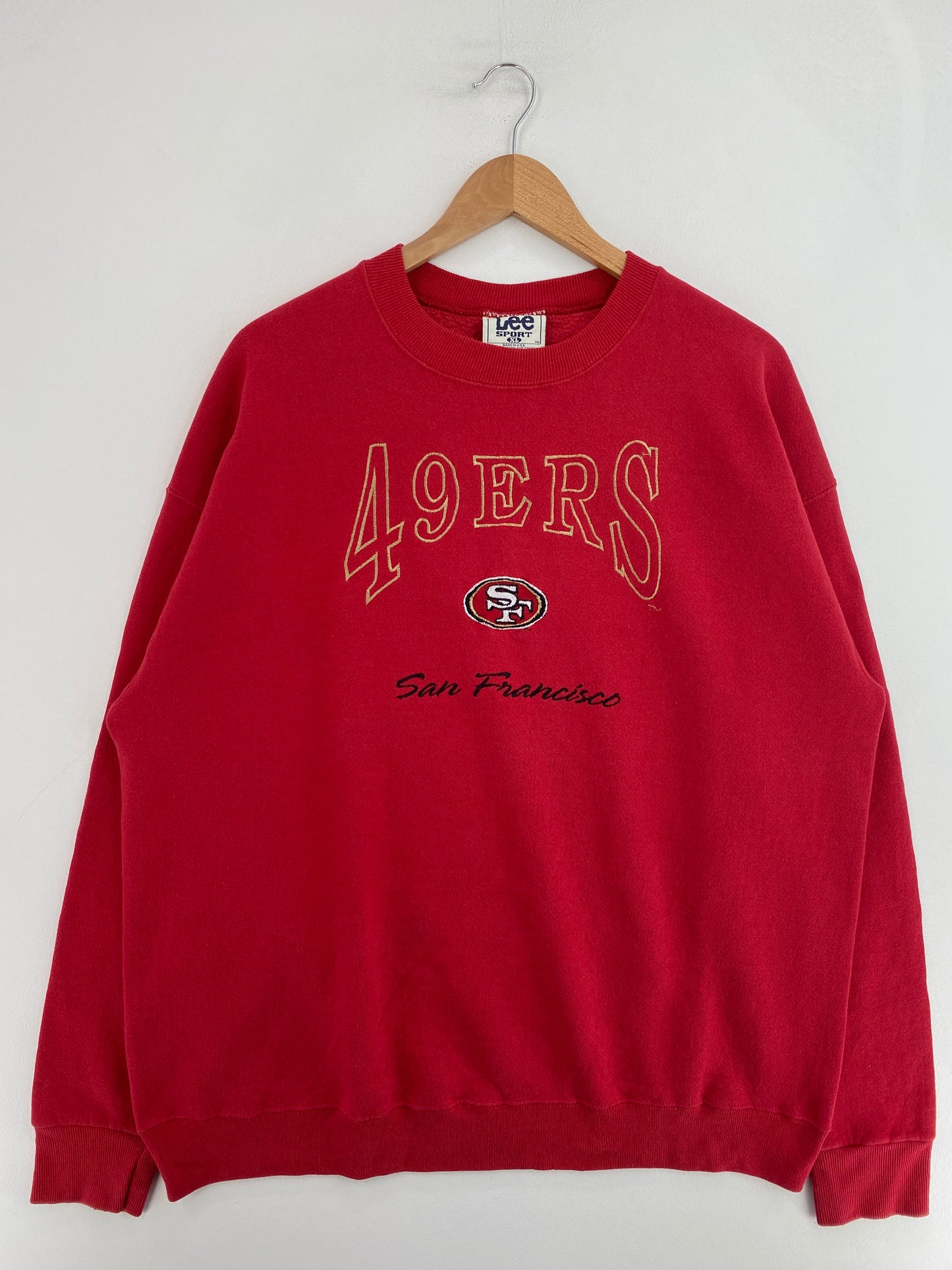 90's SAN FRANCISCO 49ERS Made in USA Size XL Vintage NFL Sweat-shirt / G4185S