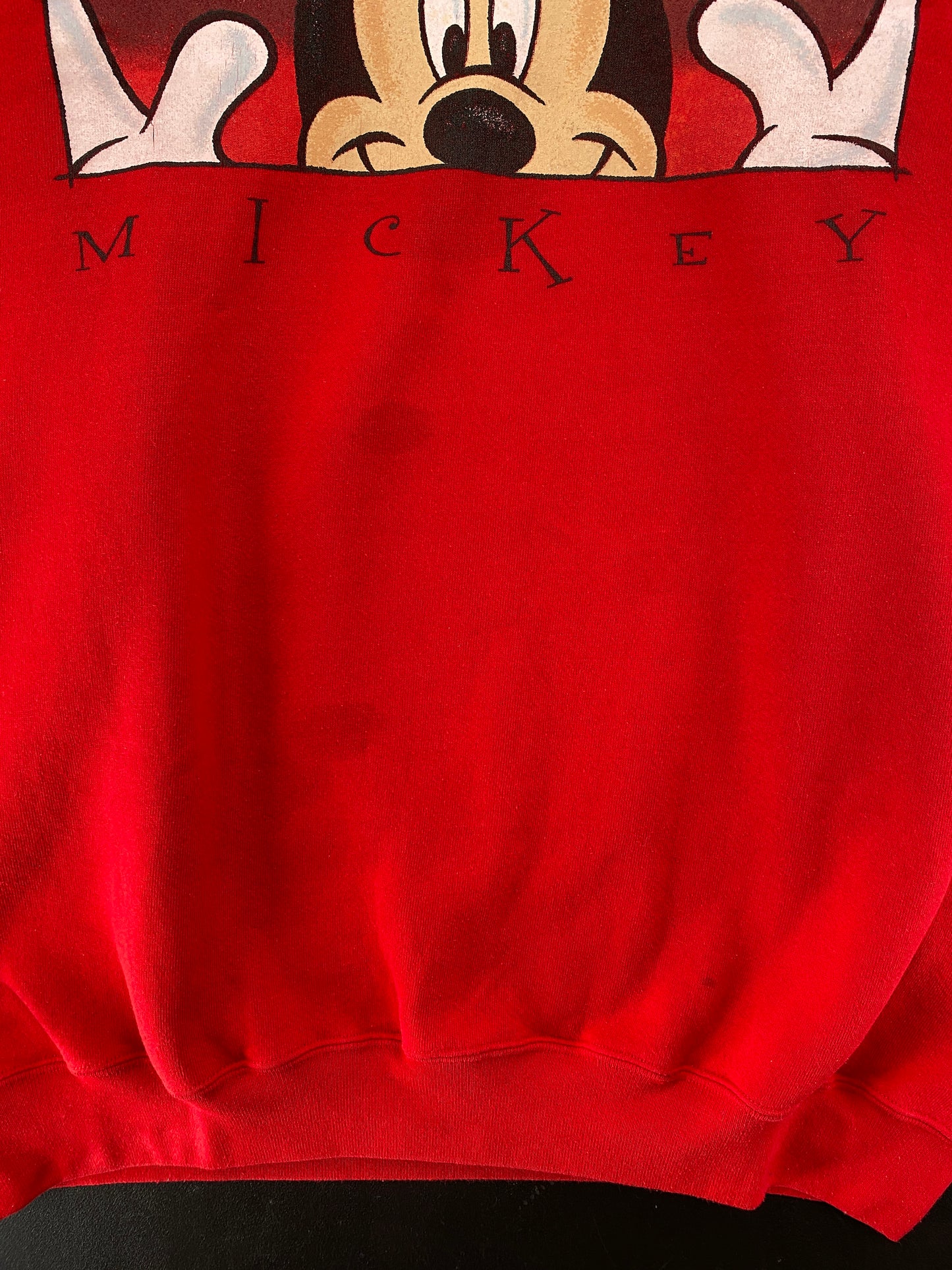 00’ DISNEY MICKEY Made in USA Size XXL Vintage Sweat-shirt / G6467S