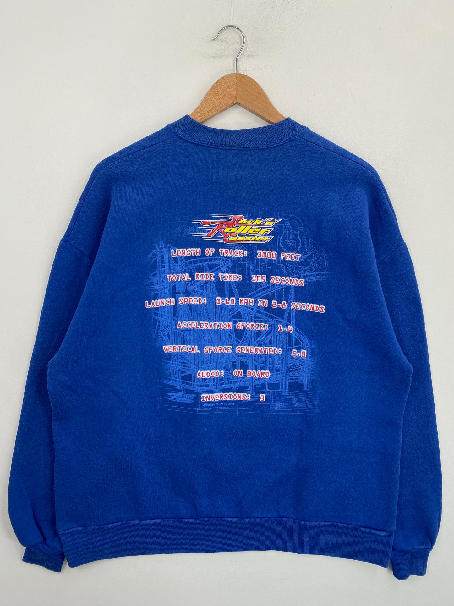 00' DISNEY MICKEY & FRIENDS Made in USA Size XL Vintage Sweat-Shirt / G6470S