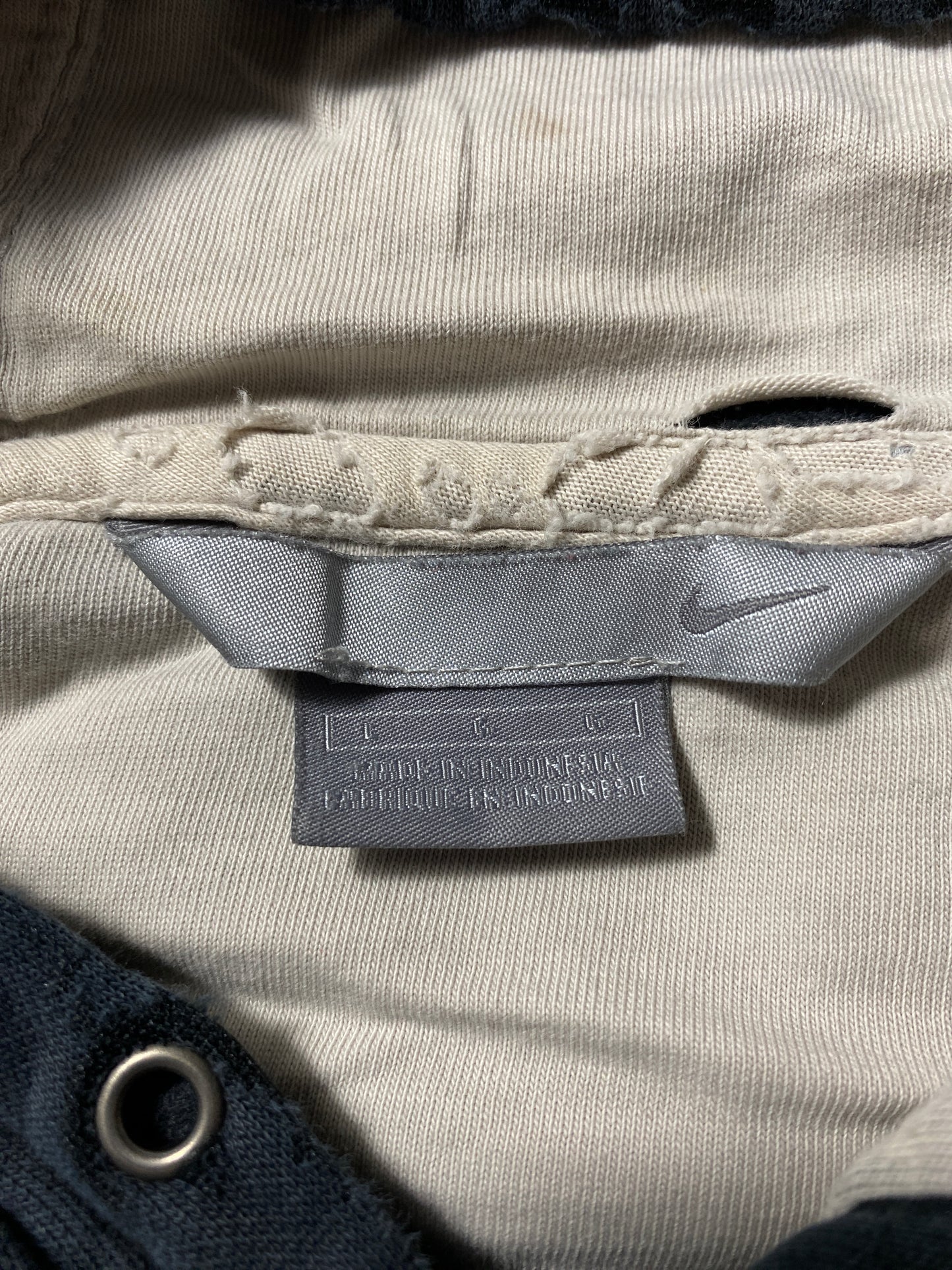 00's NIKE Size L Hoodie Sweat-Shirt / F9107S