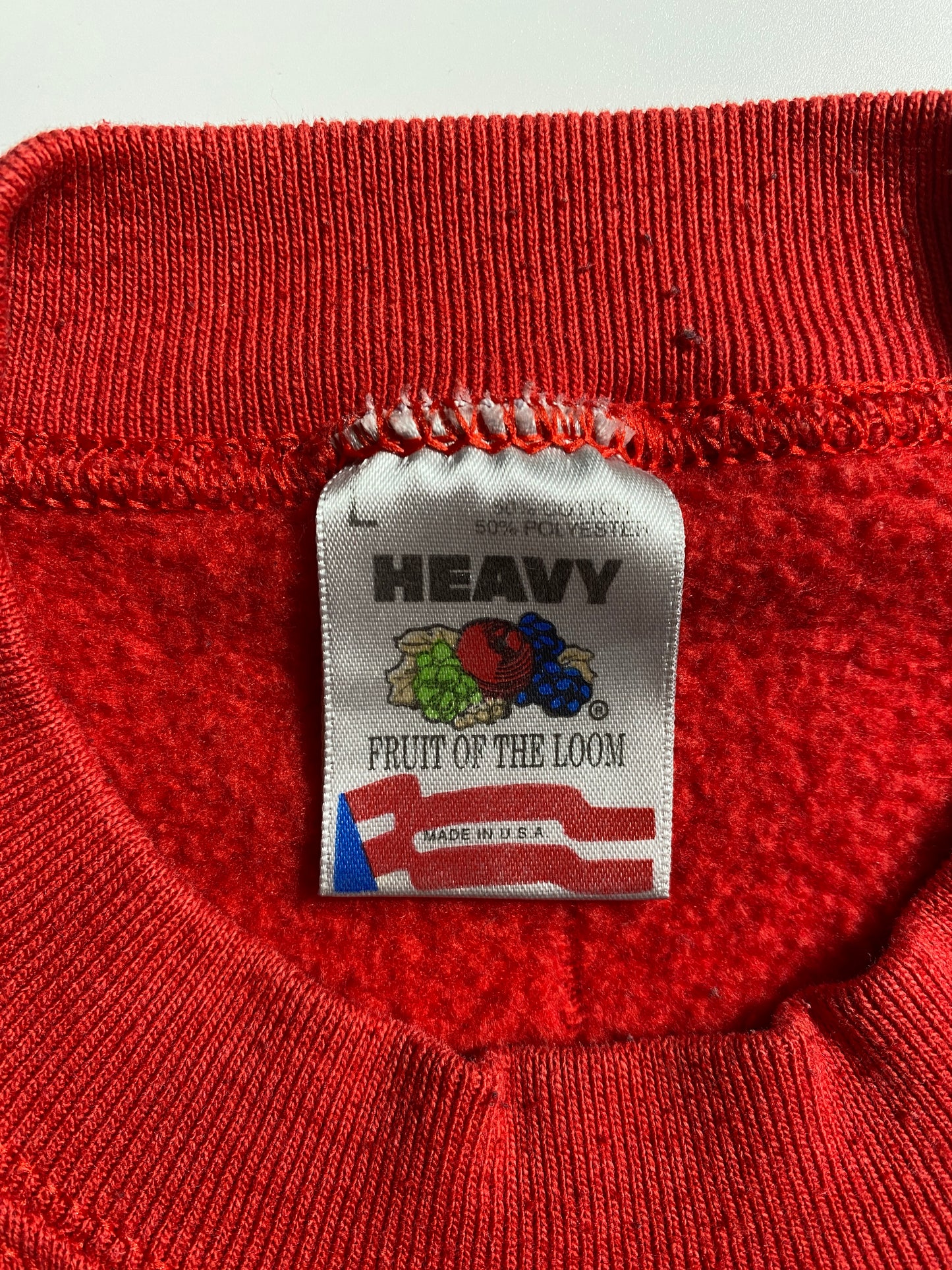 1994 WISCONSIN Made in USA Size L Vintage College Sweat-Shirt / F1979S