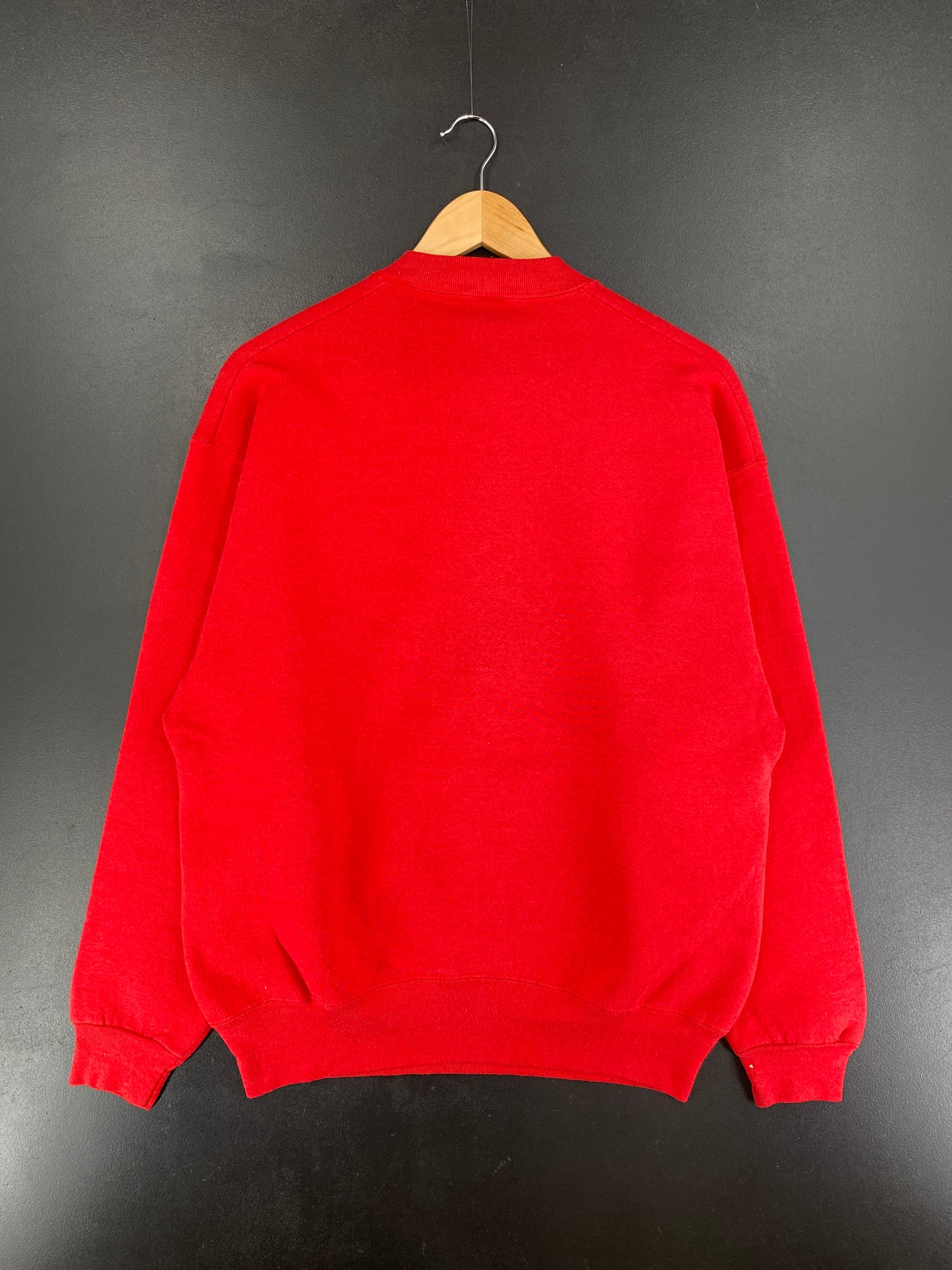 1994 WISCONSIN Made in USA Size L Vintage College Sweat-Shirt / F1979S