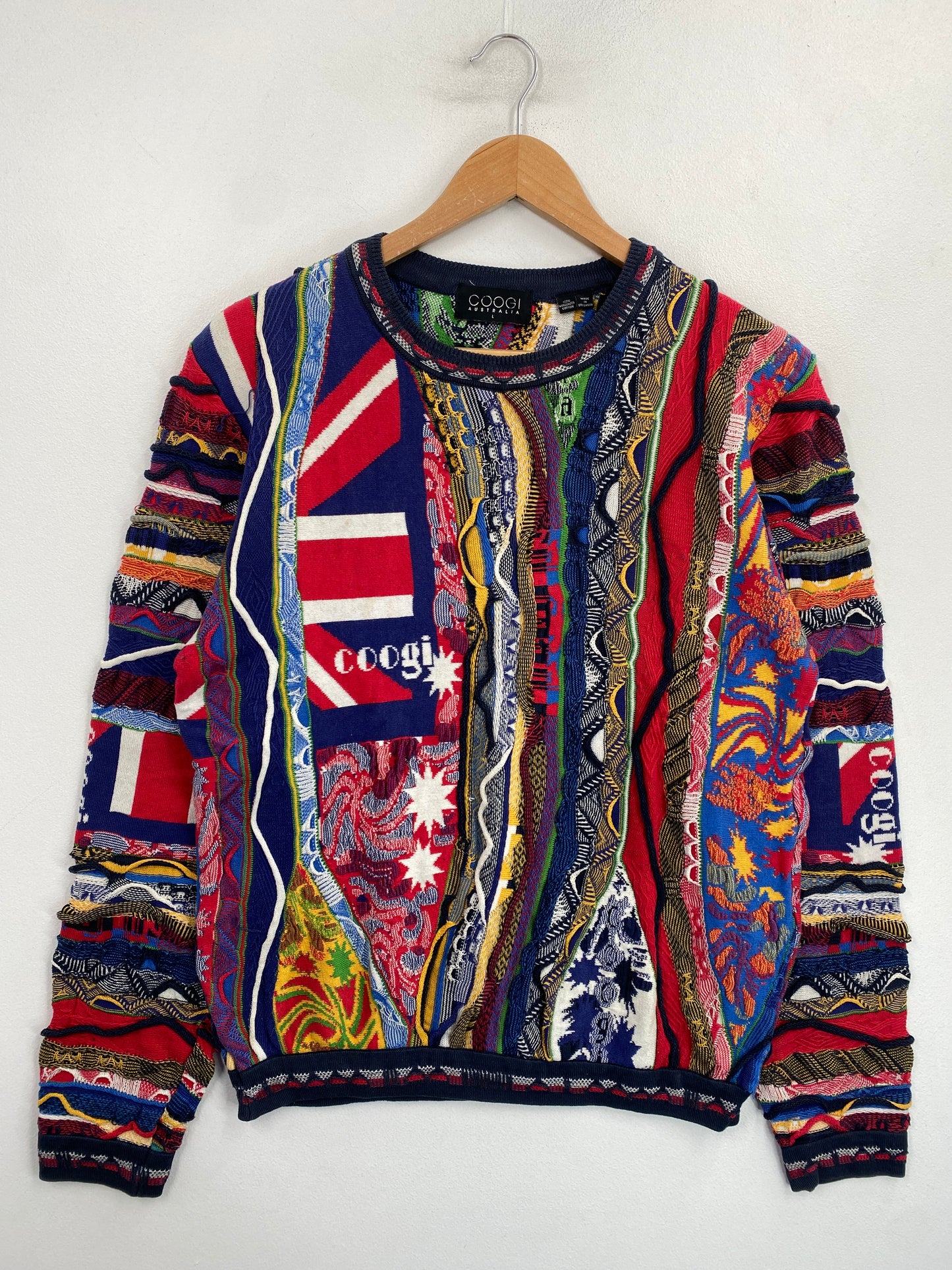 Vintage COOGI Size L Knit Sweater / G6497K