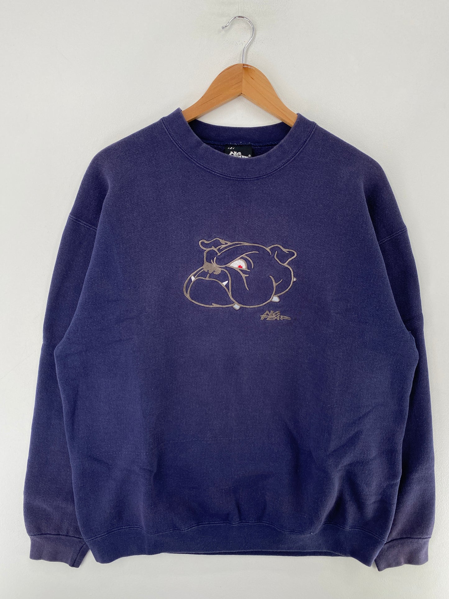 90's NO FEAR Made in USA Size L Vintage Sweat-shirt / G4314S