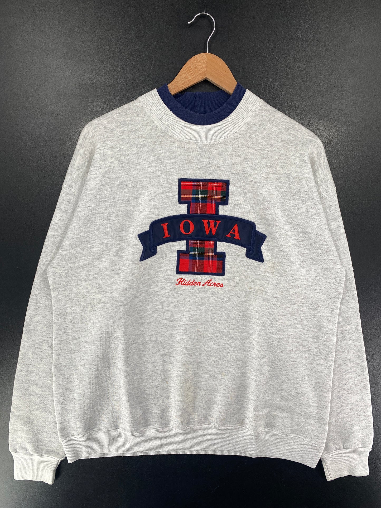 90's IOWA Made in USA Size XL Vintage College Sweat-shirt / G6505S