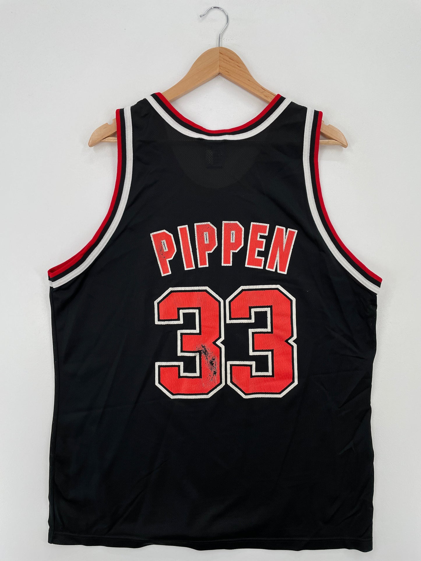 .90’s CHAMPION x CHICAGO BULLS 33 PIPEEN Made in USA Size 48(XXXXL) Vintage NBA Jersey / F2007J