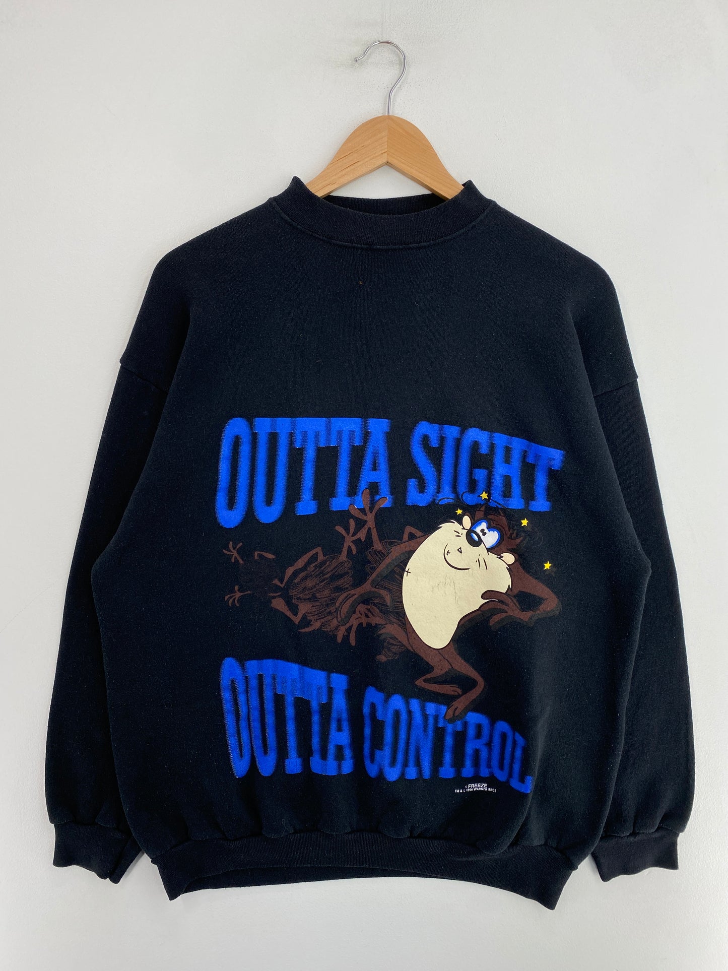 1996 LOONEY TUNES TAZ Size XL Vintage Sweat-shirt / G2611S