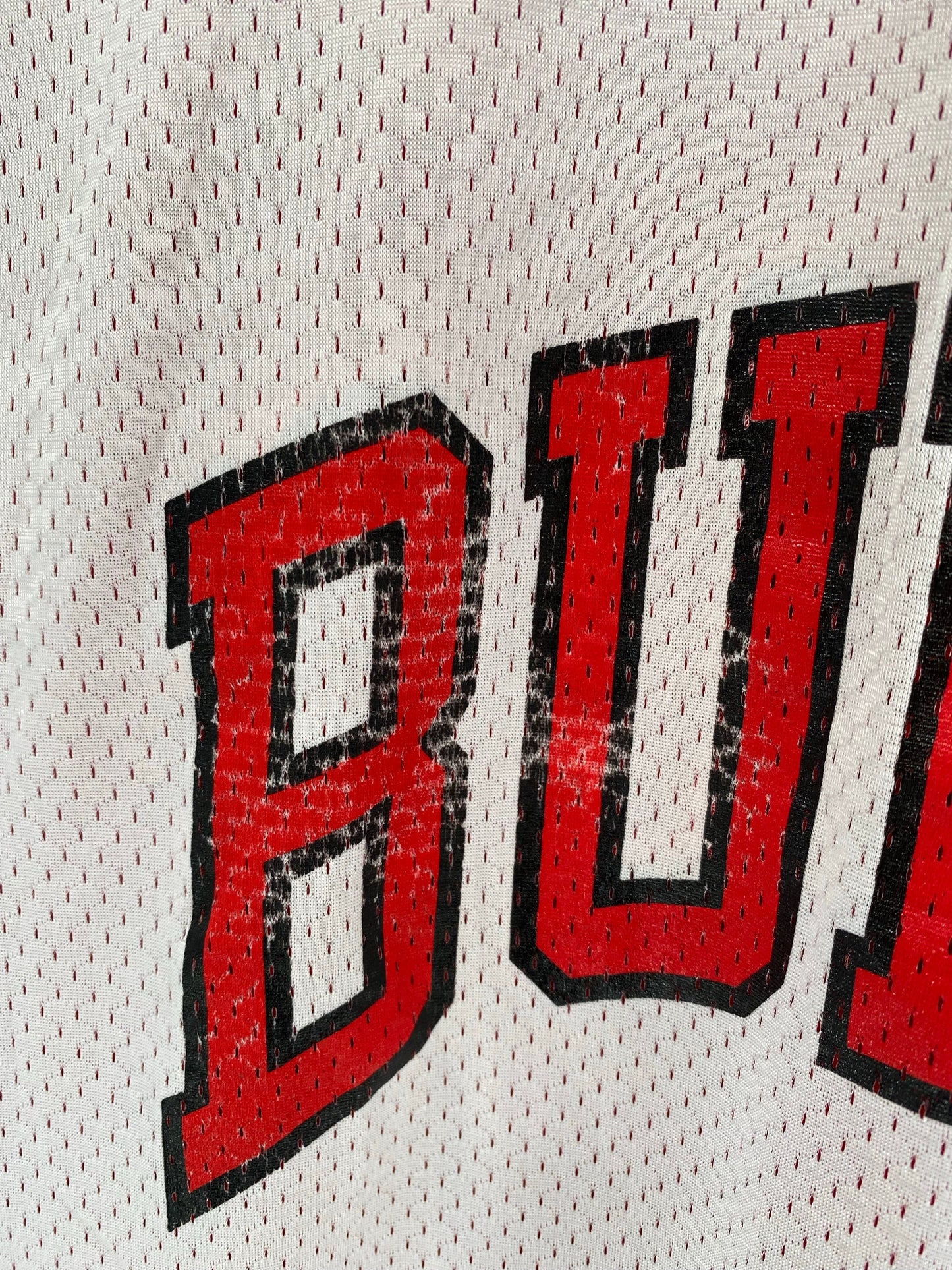 90’s Champion x CHICAGO BULLS MICHEL JORDAN Size L Vintage NBA Jersey / F2010T