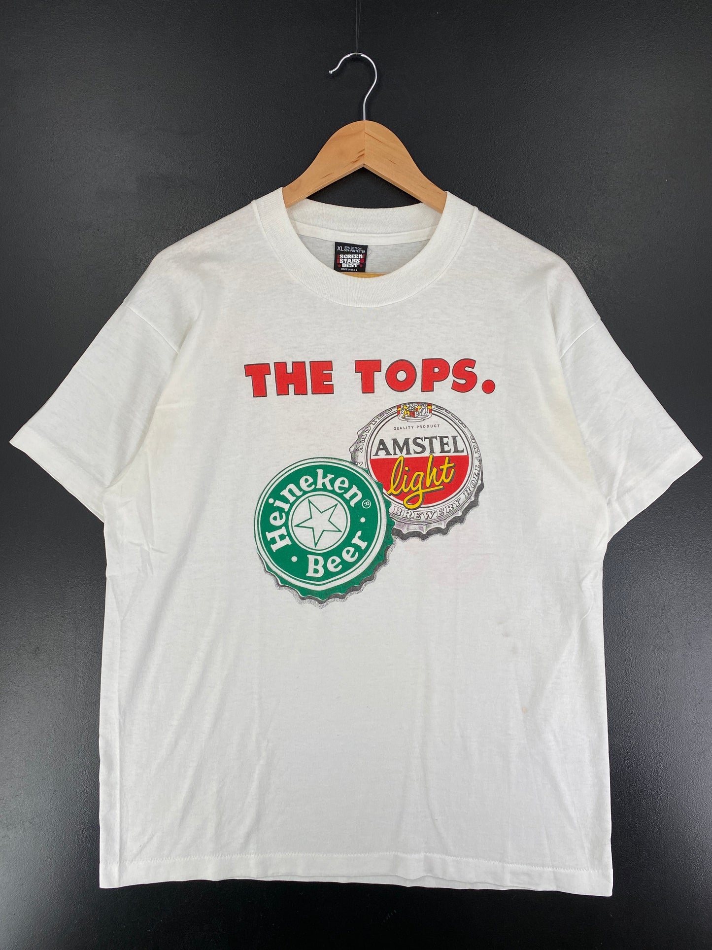 .1992 BEER Size XL Vintage T-Shirt / F1652T