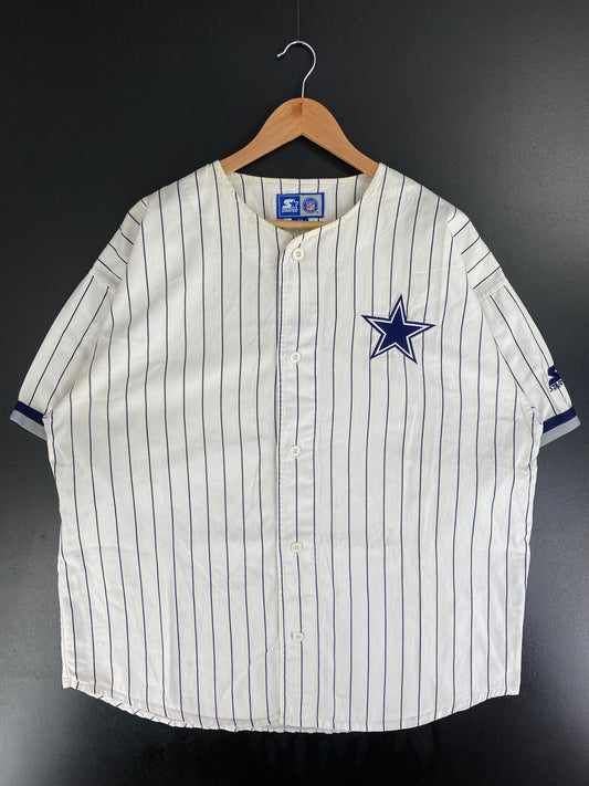 90’s STARTER x DALLAS COWBOYS Size XL Vintage Game Shirt / G1873B