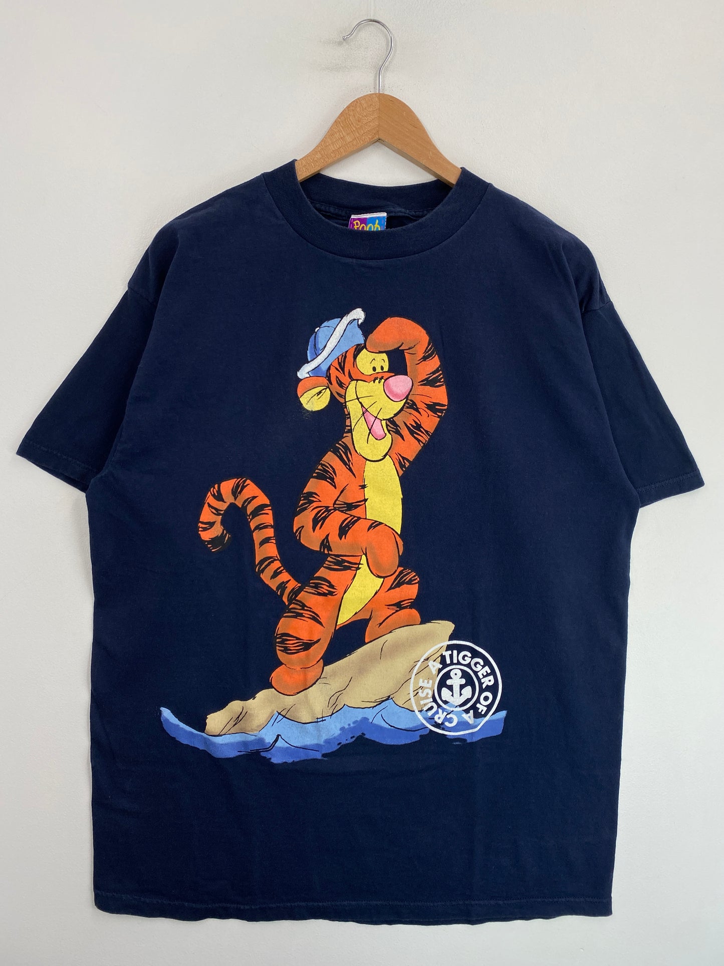 00’ DISNEY TIGGER Size XL Vintage T-Shirt / G6532T