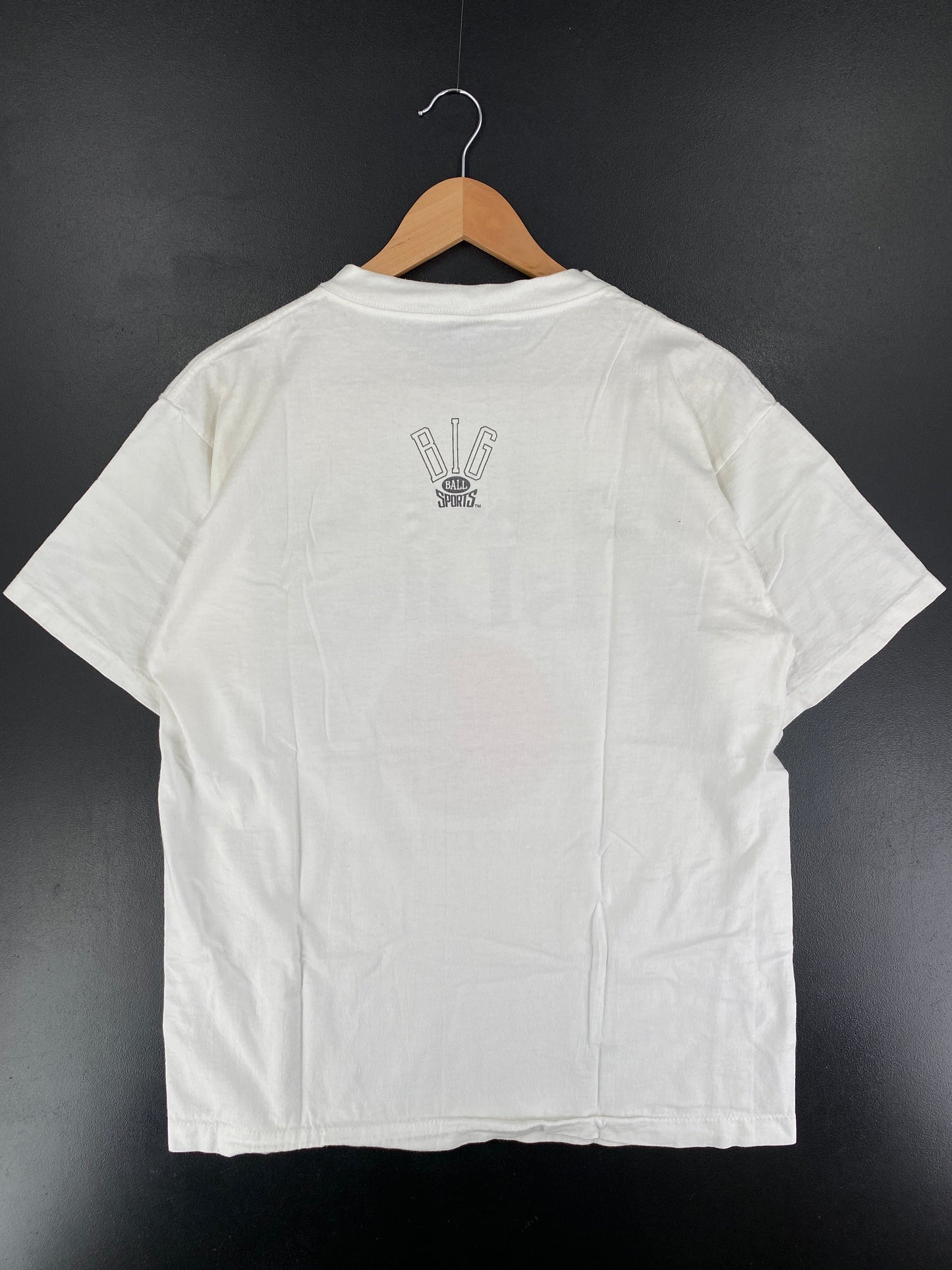 1992 BASKETBALL IS LIFE Made in USA Size L Vintage T-Shirt / F1646T