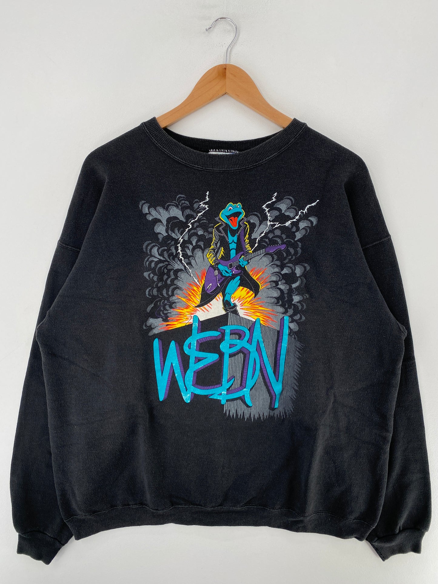 90's WEBN 102.7FM Size XL Vintage Music Sweat-Shirts / G2452S