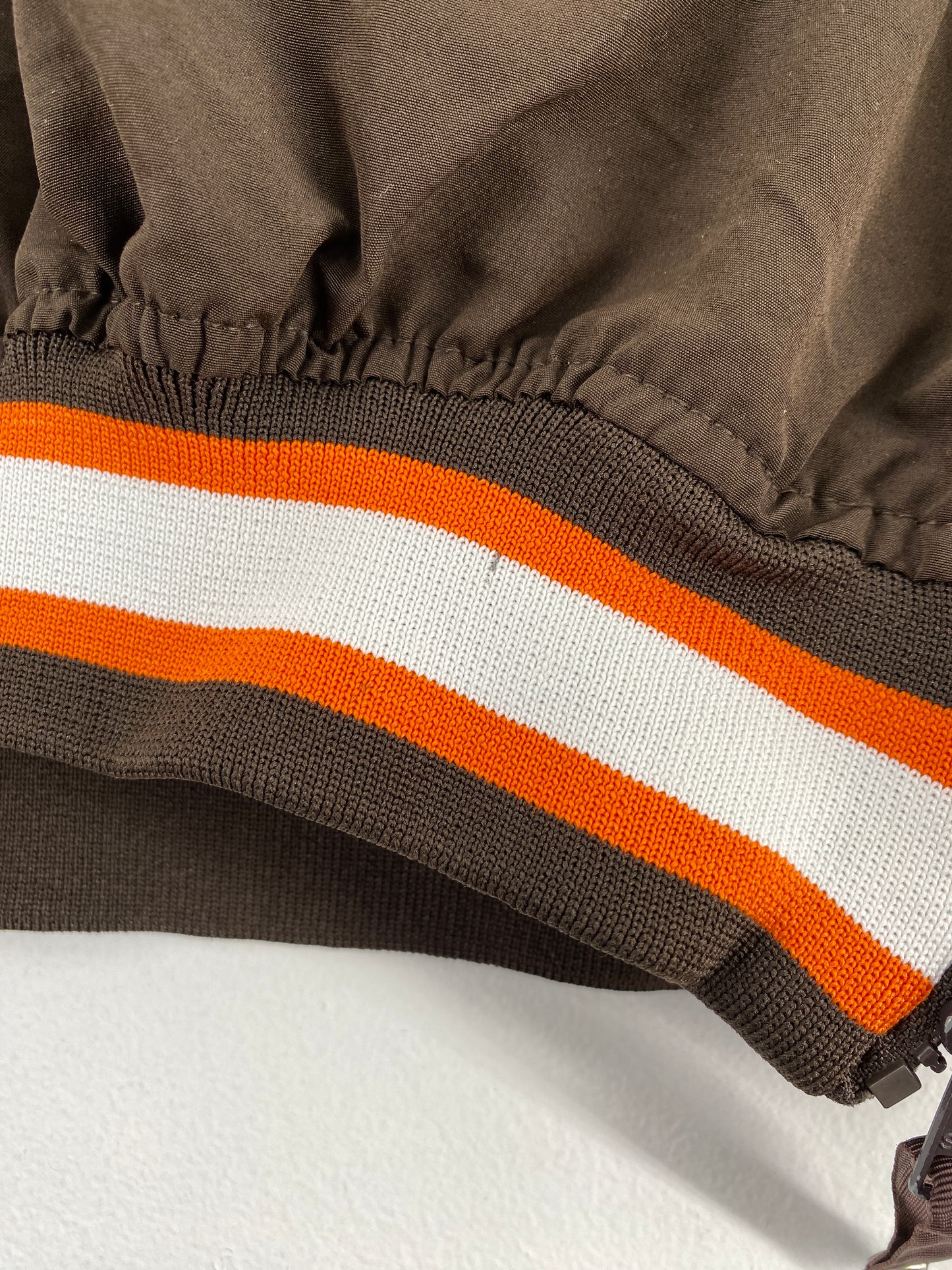 Vintage CLEVELAND BROWNS Size XXL Nylon Jacket / F9288N