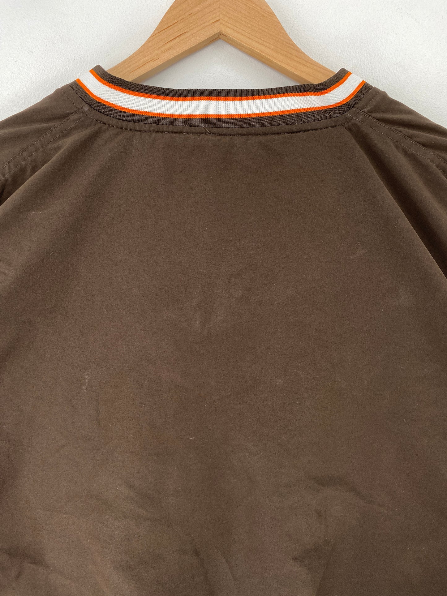 Vintage CLEVELAND BROWNS Size XXL Nylon Jacket / F9288N