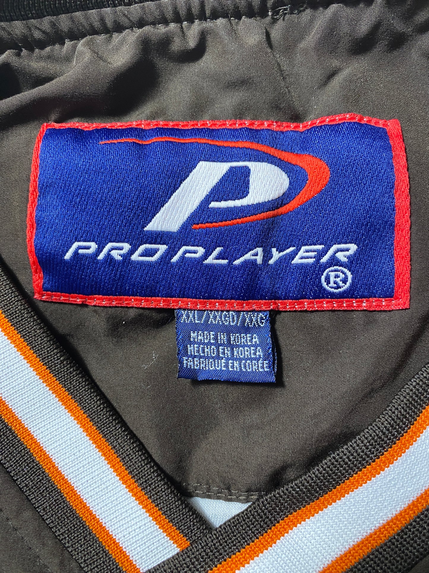 Vintage CLEVELAND BROWNS Size XXL Nylon Jacket / F9288N