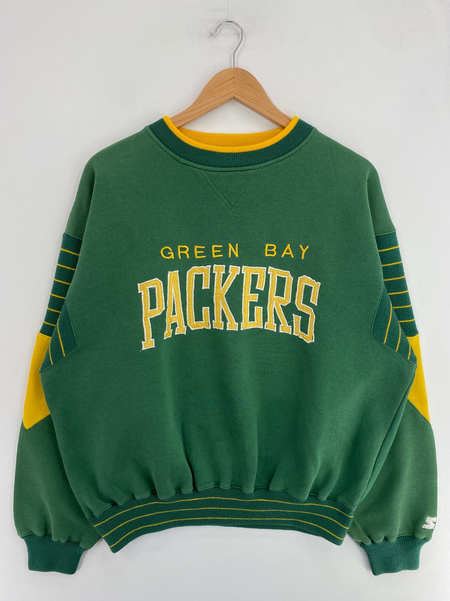 Early 90’s STARTER x GREEN BAY PACKERS Size XL NFL Sweat-shirt / G2698S