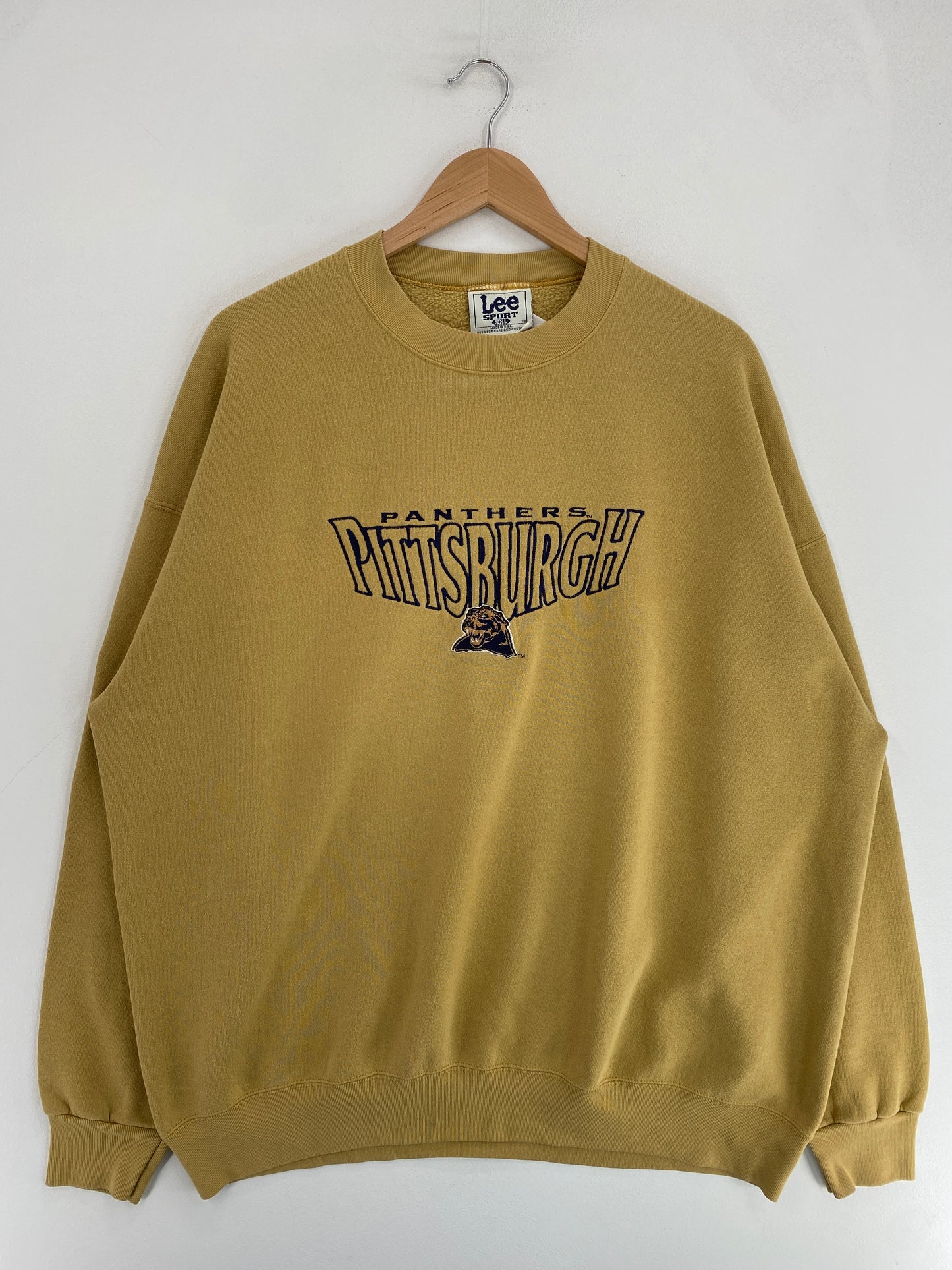 90's PITTSBURGH PANTHERS Made in USA Size XXL Vintage College Sweat-Shirts / G6804S