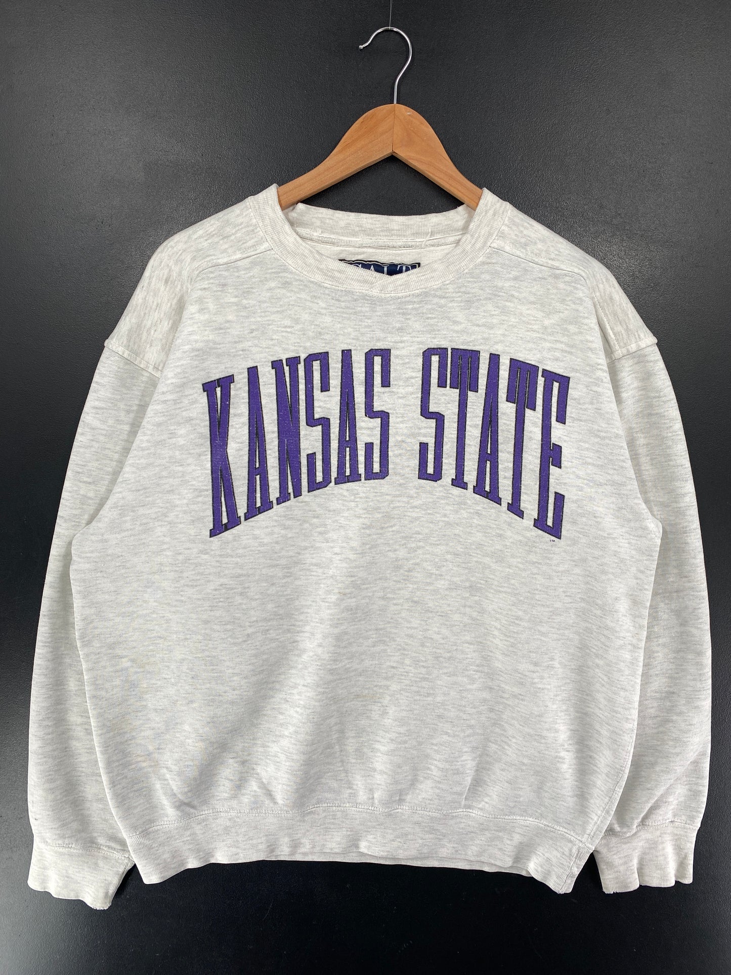 Vintage KANSAS STATE Size M College Sweat-Shirt / G6588S