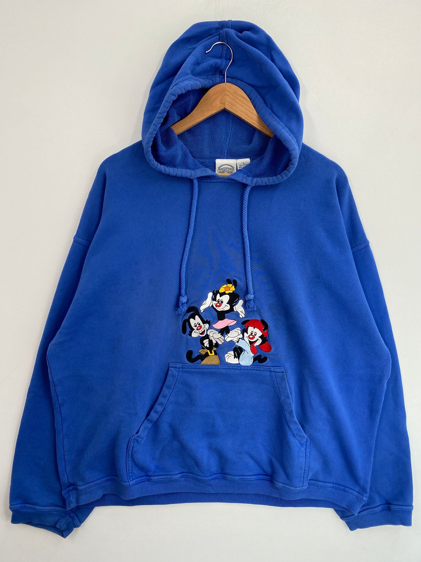 Vintage ANIMANIACS Size L Hoodie Sweat-shirt / G6604S