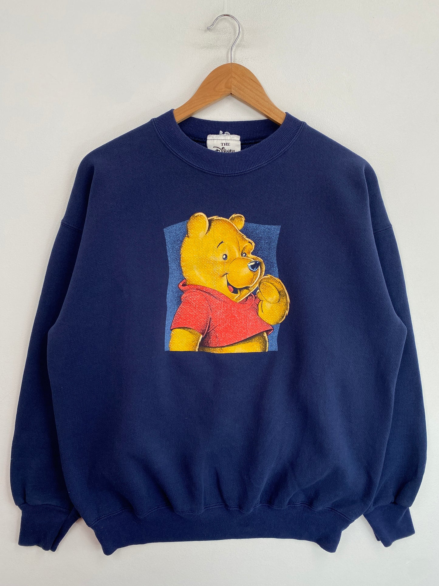 00' DISNEY WINNIE THE POOH Size Approx.L Vintage Sweat-shirt / G6608S