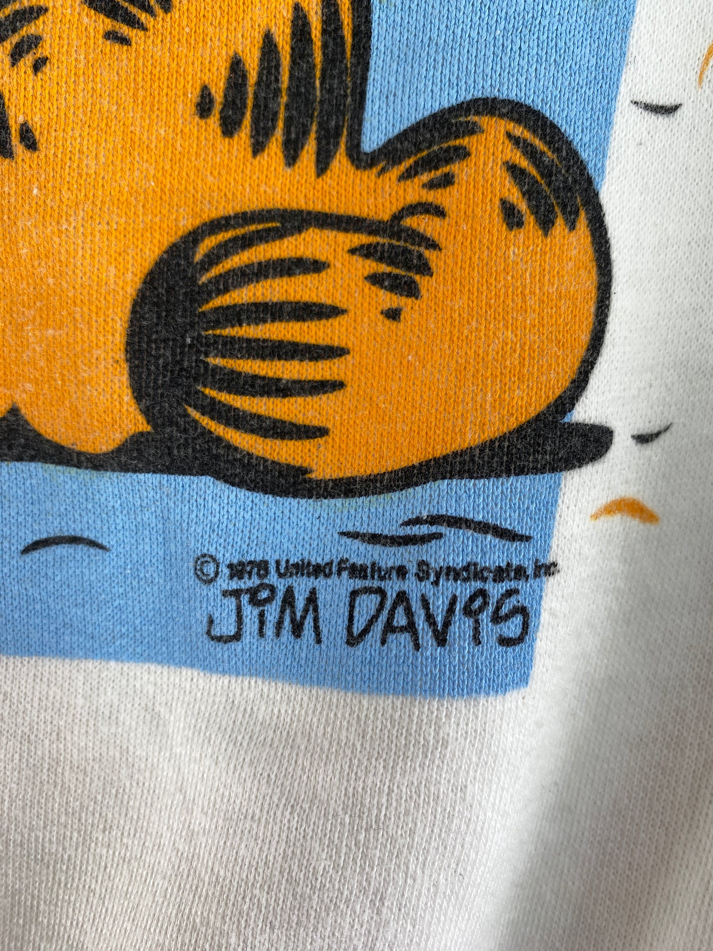 1978 GARFIELD Size XL Vintage Sweat-shirt / G4512S