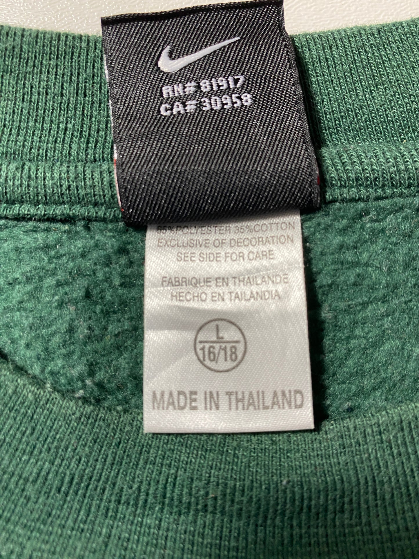 00’ KIDS NIKE x MIAMI Size Kids L Sweat-Shirt / F9354T