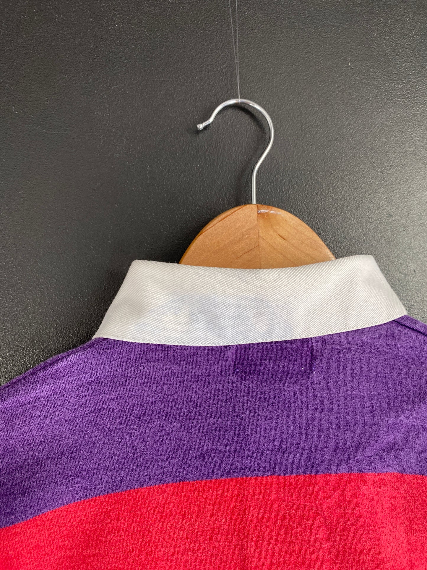 90’s L.L BEAN Made in USA Size L Rugby-Shirt / F8623R