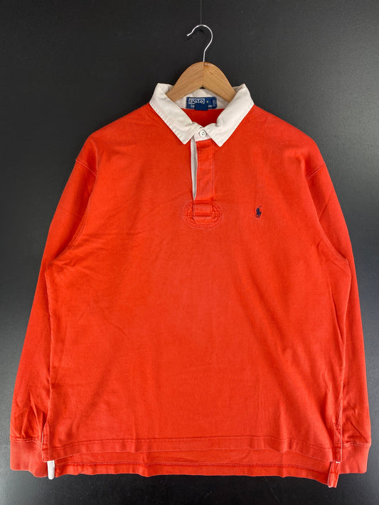 90’s POLO RALPH LAUREN Size L Vintage Rugby-Shirt / G1339R