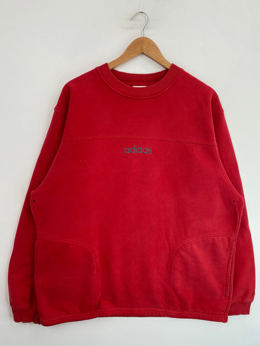 00’ ADIDAS Size L Vintage Sweat-shirt / G6625S