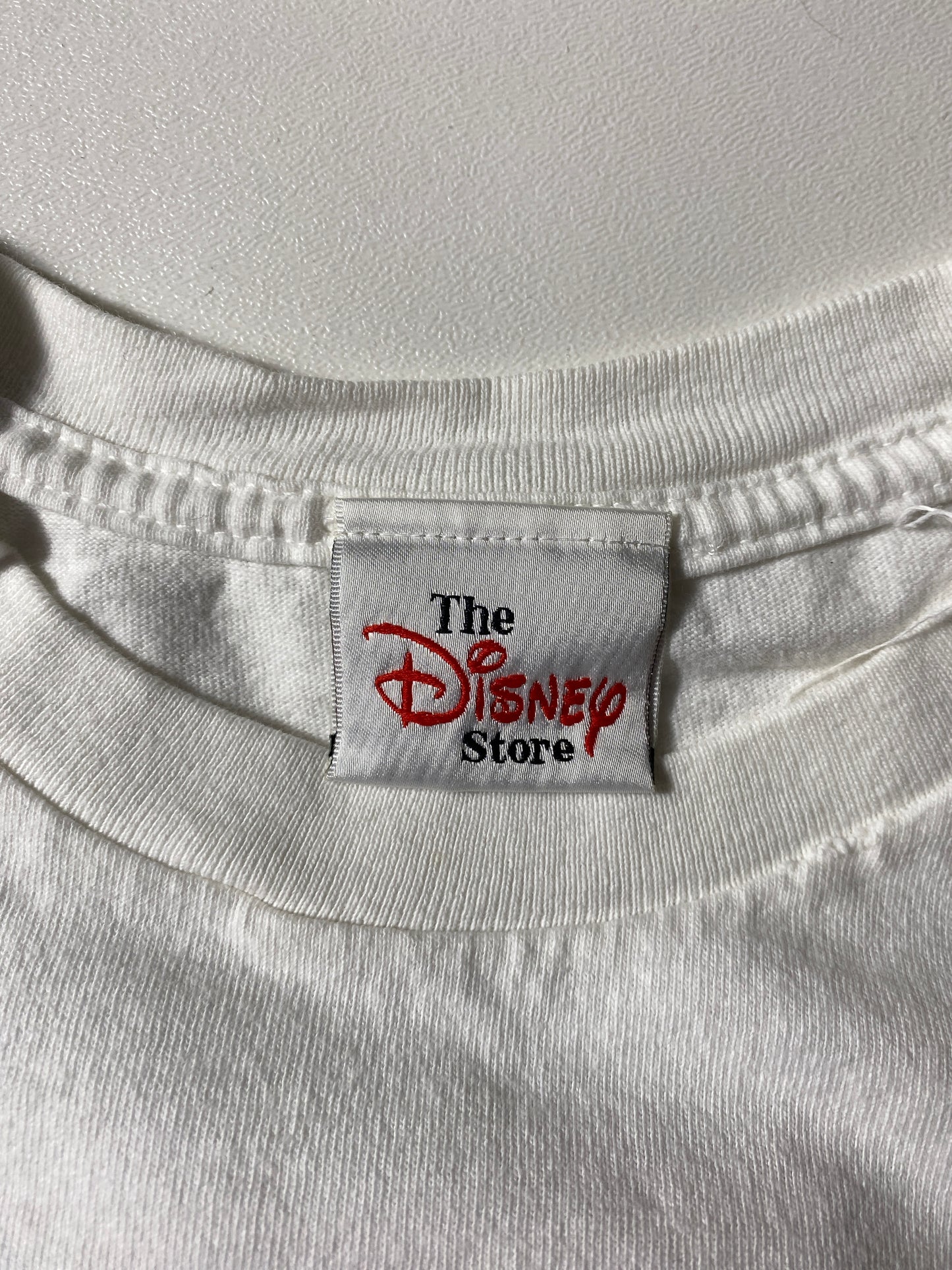 .90's LADY AND THE TRAMP Made in USA Size S Vintage Disney T-shirt / F9392T