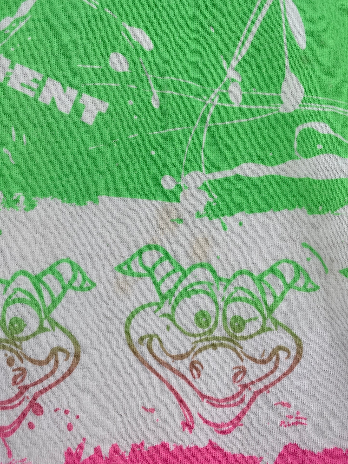 90's FIGMENT Made in USA Size One Size (Approx.L) Vintage Disney T-shirt / F9391T