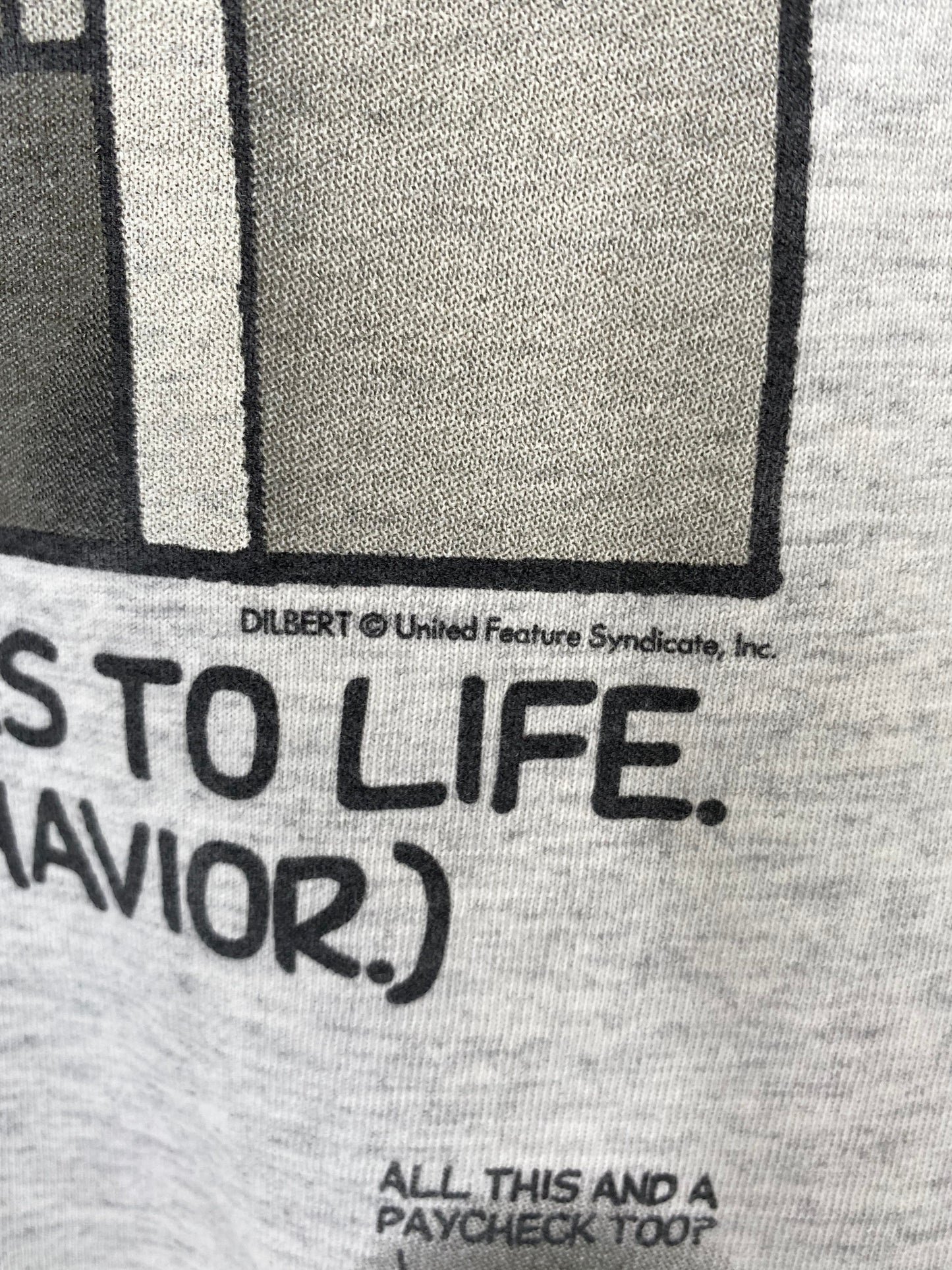 (3XL) 90’s DILBERT T-Shirt / A0436T