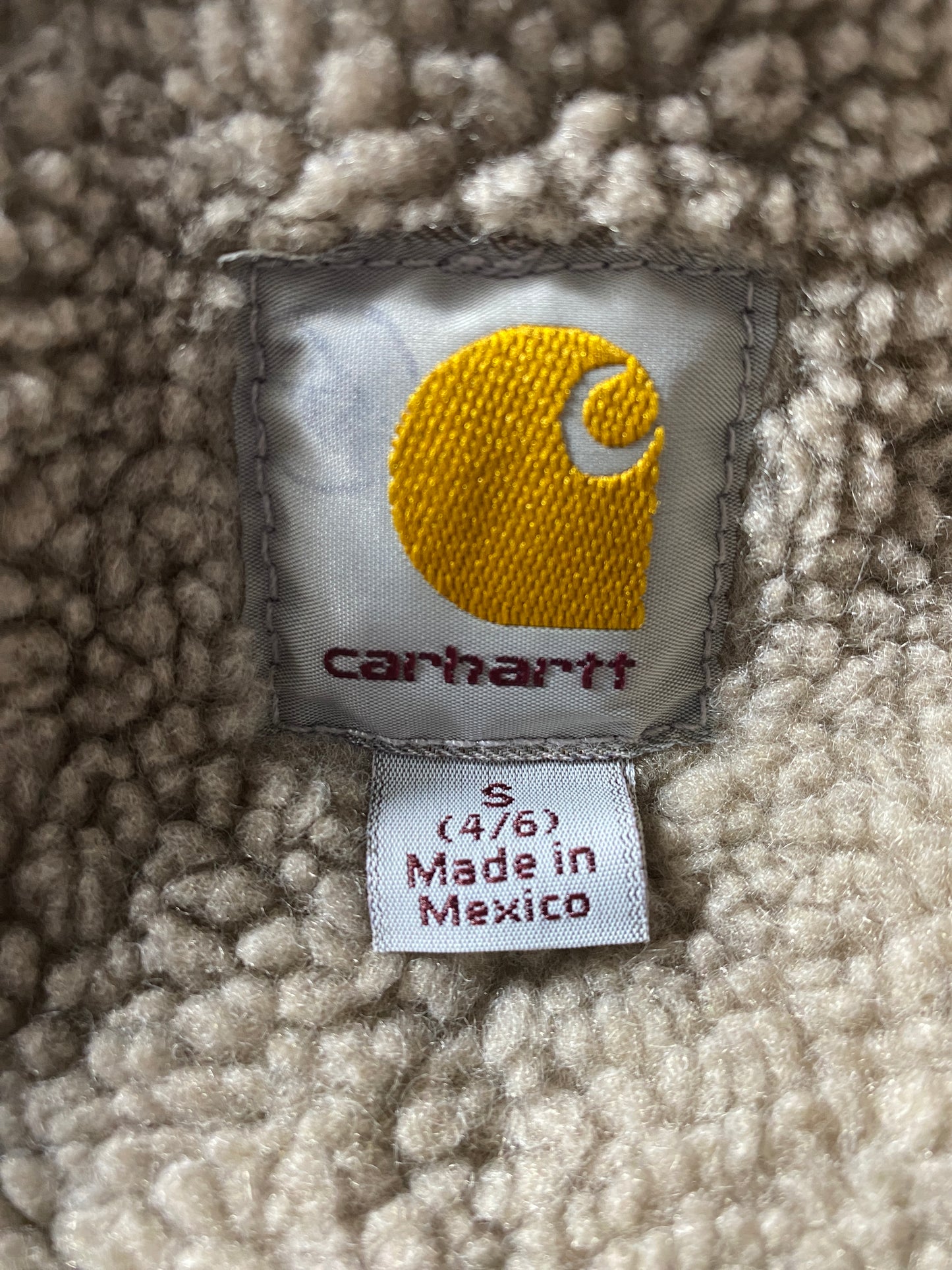 .Vintage CARHARTT Size Ladies S Duck Hoodie Jacket / F9405J