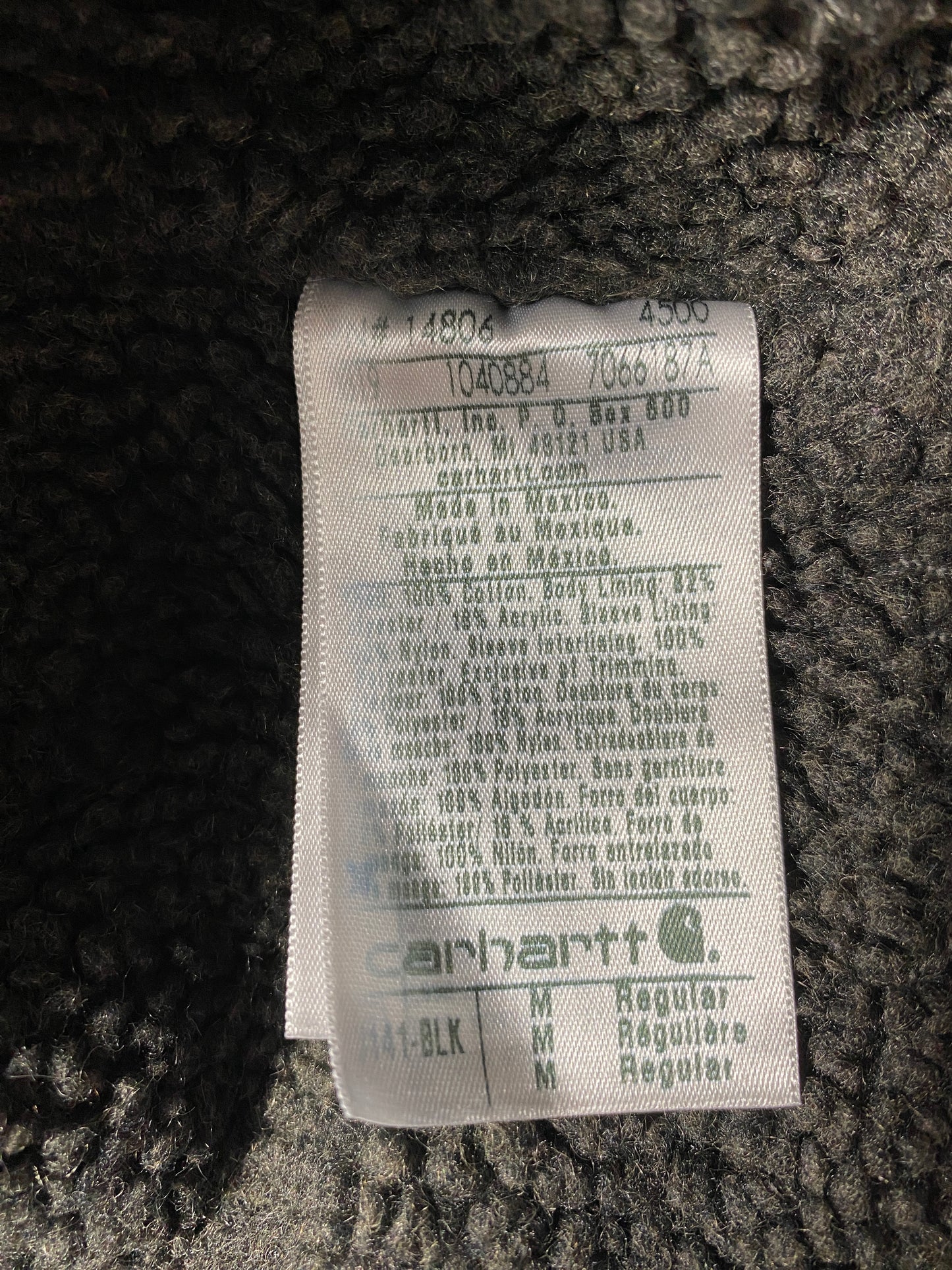 Vintage CARHARTT Size M Duck Hoodie Jacket / F9404J
