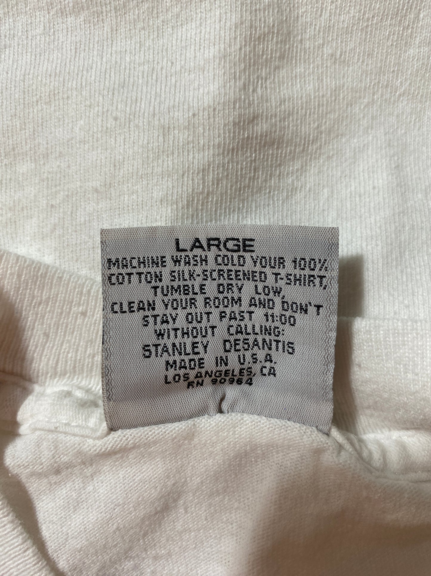 1997 STANLEY DESANTI Made in USA Size L Vintage T-Shirt / G2838T