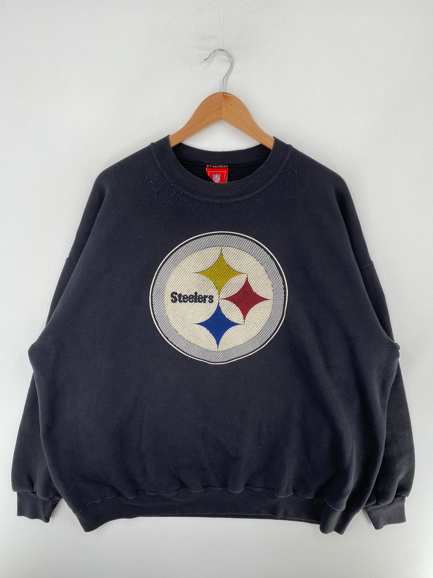 00’ PITTSBURGH STEELERS Size Approx.XL NFL Sweatshirt / G6364S