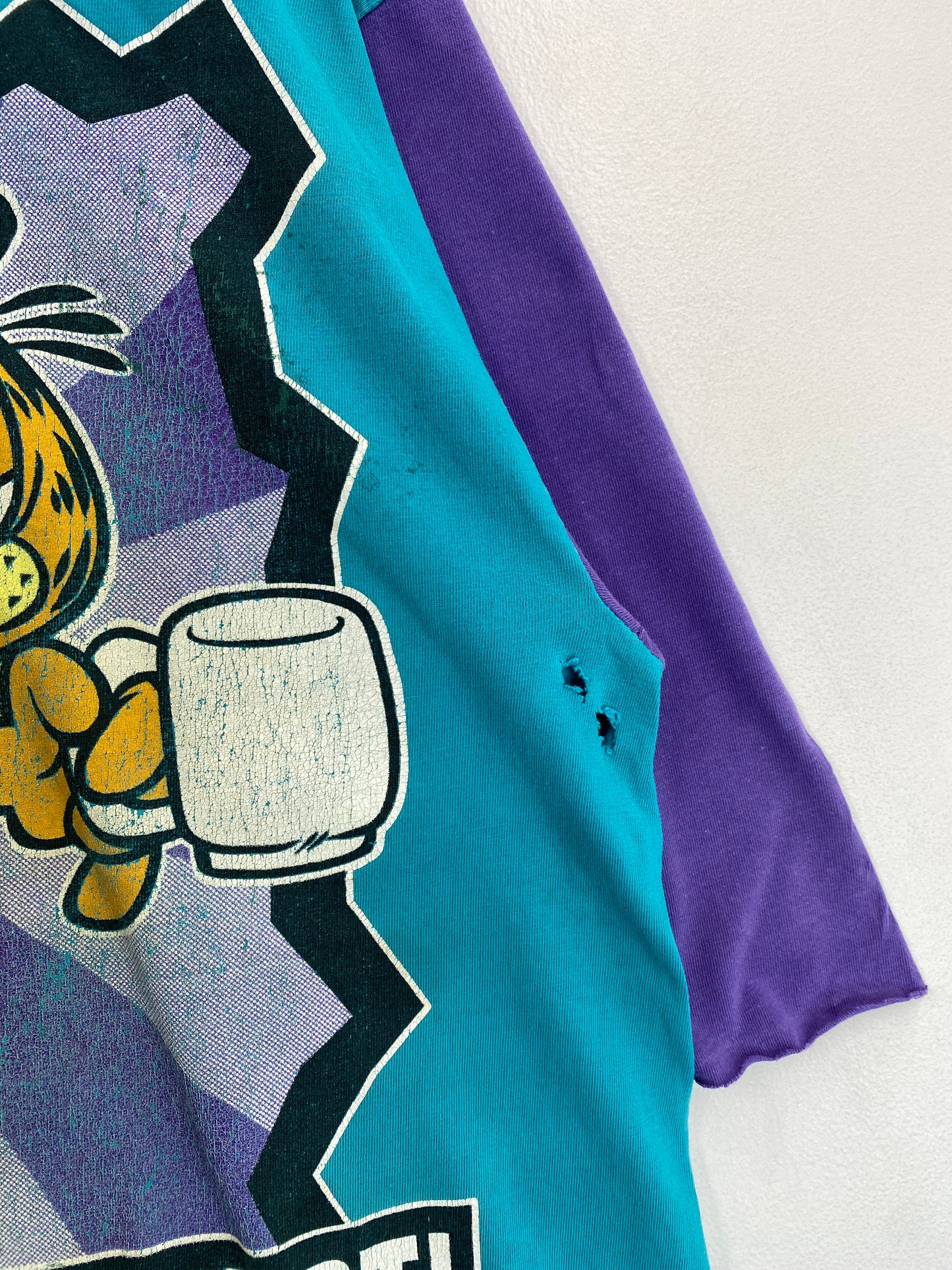 90’s GARFIELD Size No Tag (Approx.XL) Vintage T-Shirt / G6646T