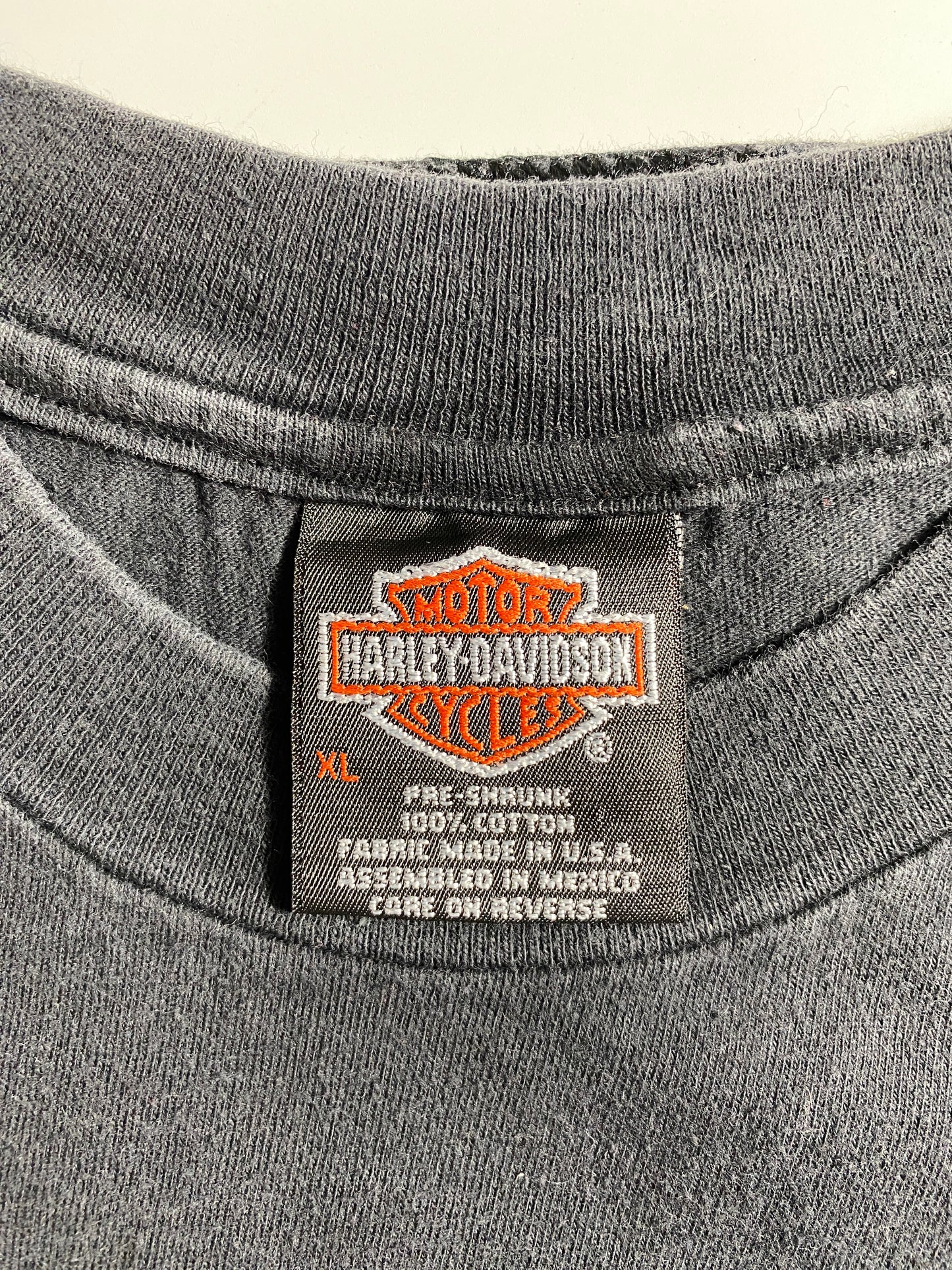 90's HARLEY-DAVIDSON Made in USA Size XL Vintage T-Shirt / F1796T