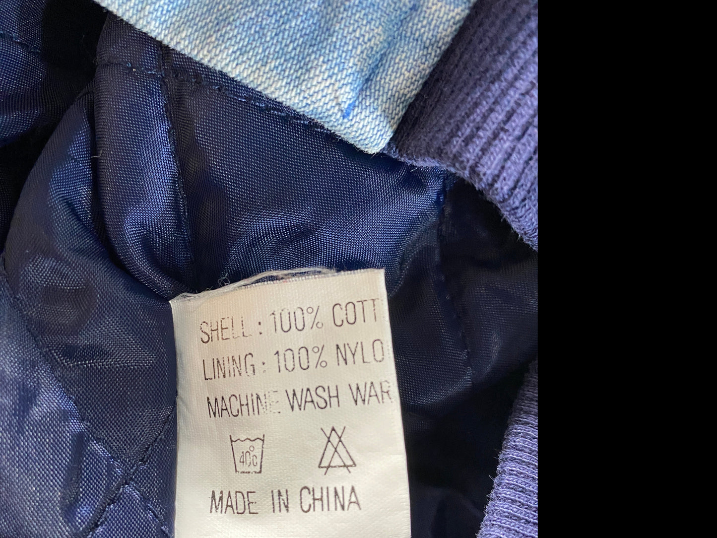 Vintage TOY STORY Size No Tag (Approx.L) Denim Jacket/ F9414J
