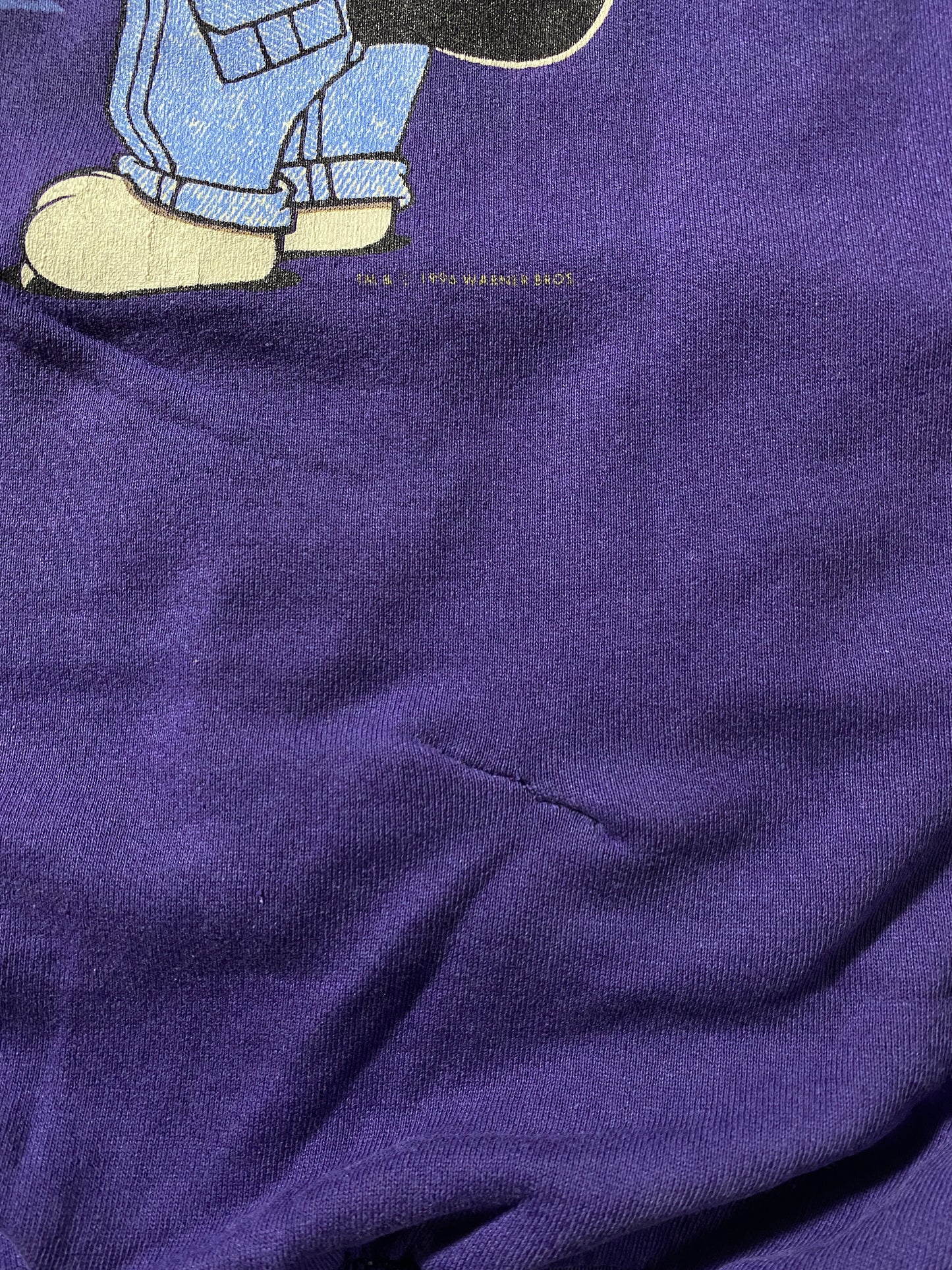 90’s LOONEY TUNES Size No Tag (Approx.XL) Sweat-shirt / G6707S
