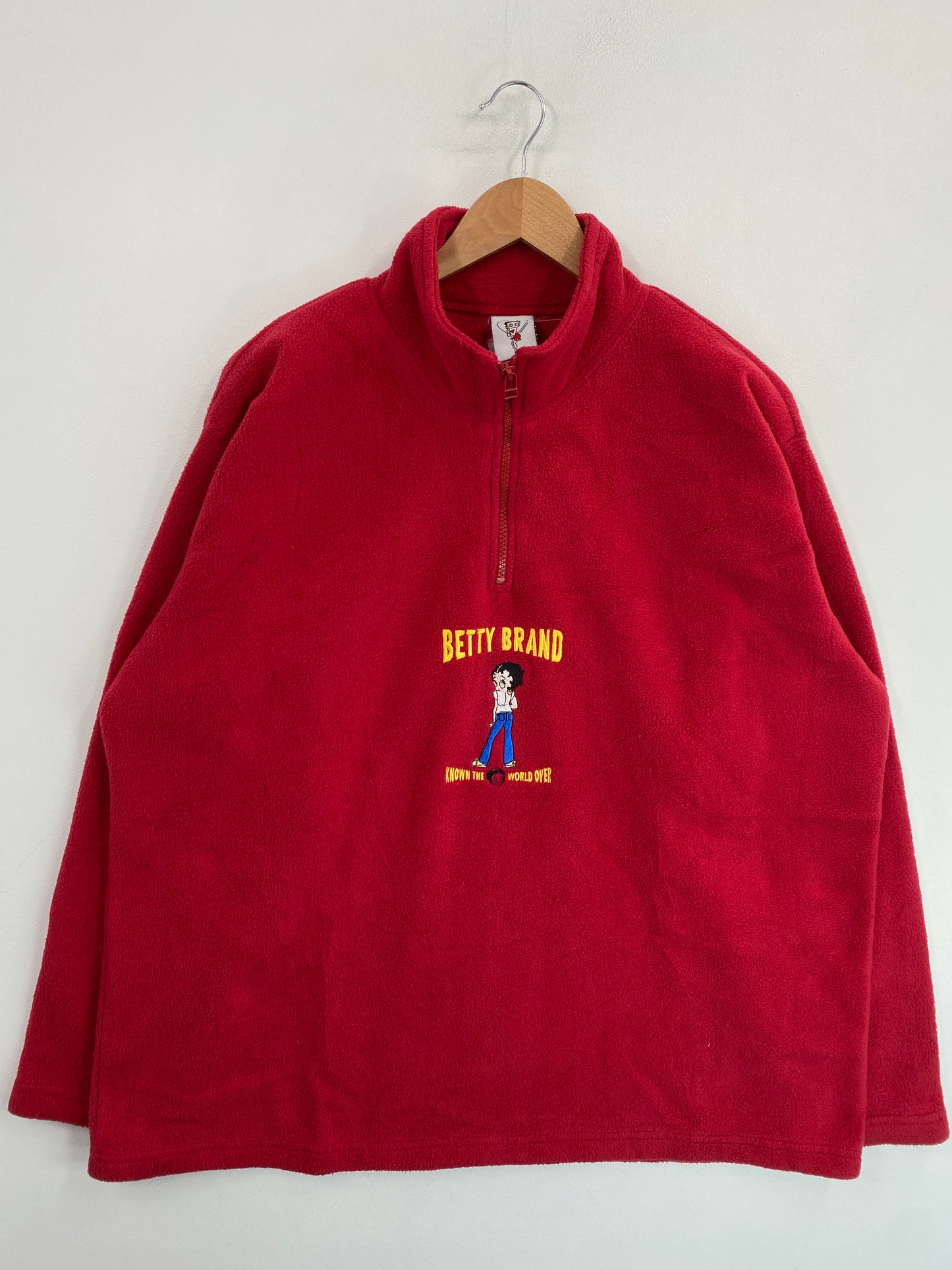 Vintage BETTY BOOP Size No Tag (Approx.XL) Fleece / G6734F