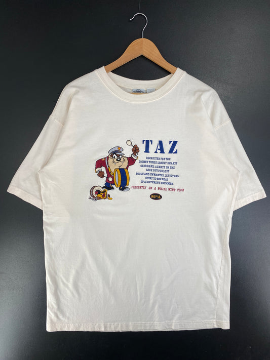 1993 LOONEY TUNES TAZ Size L Vintage T-Shirt / G3013T
