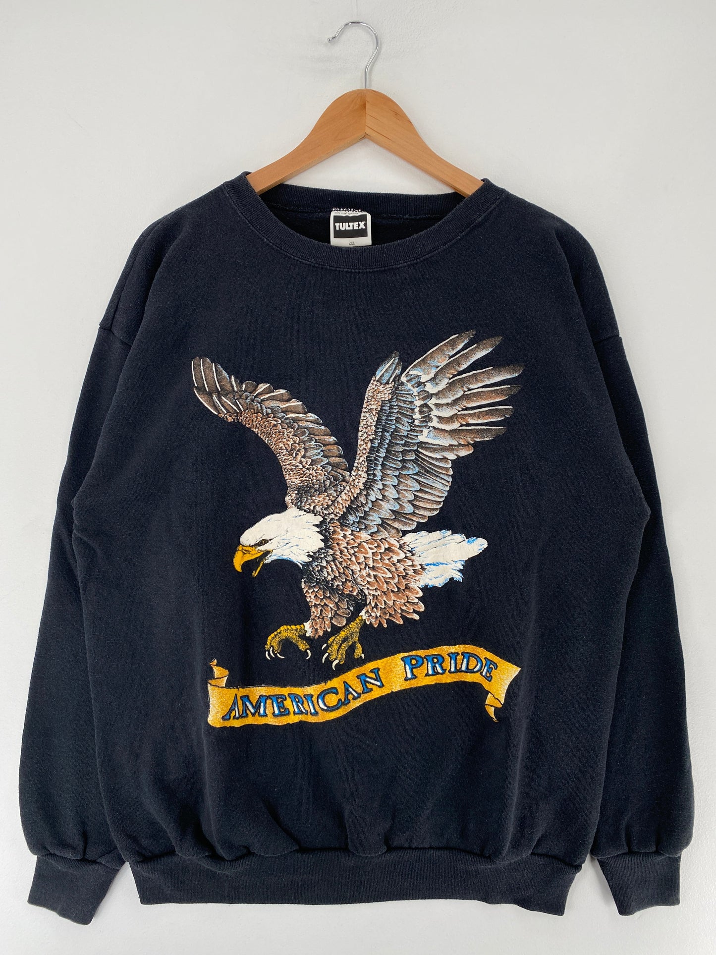 90's EAGLE Size XXL Vintage Animal Sweatshirt / G7368S