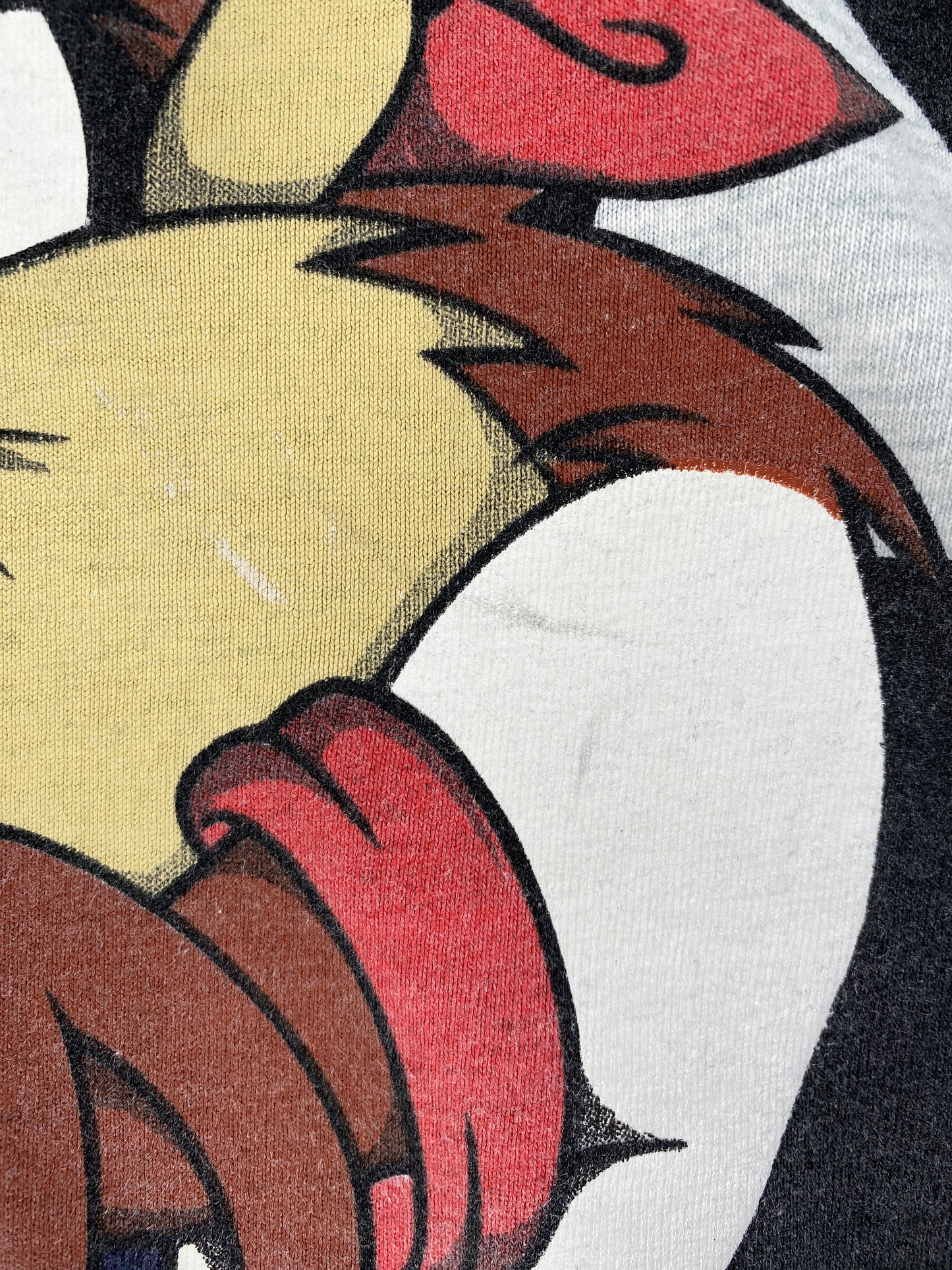 1993 LOONEY TUNES TAZ Size No Tag(Approx. XL) Vintage T-Shirts / F9475T