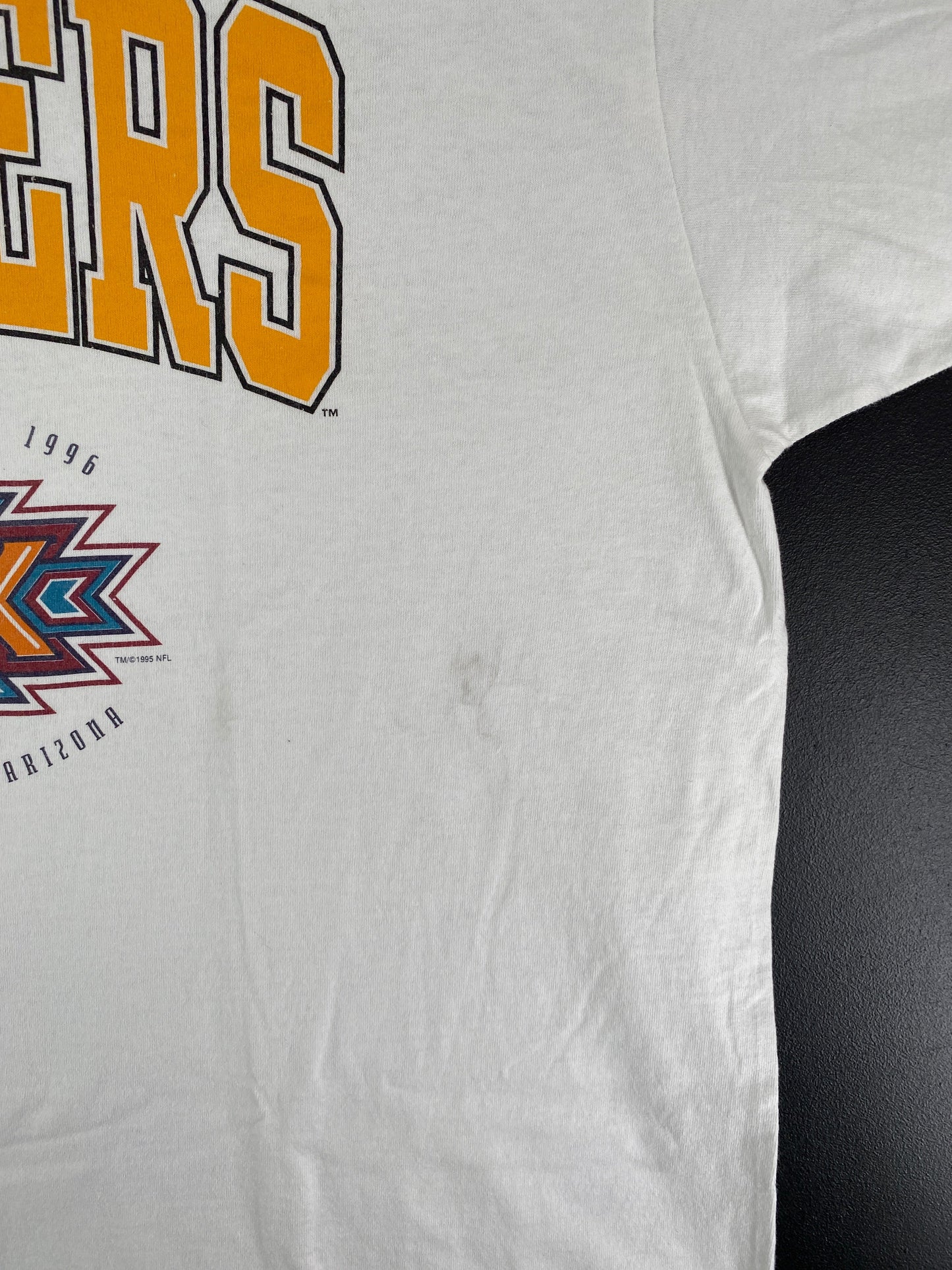 (XXL) 1995 STARTER X PITTSBURGH STEELERS Vintage NFL T-shirt / A0238T