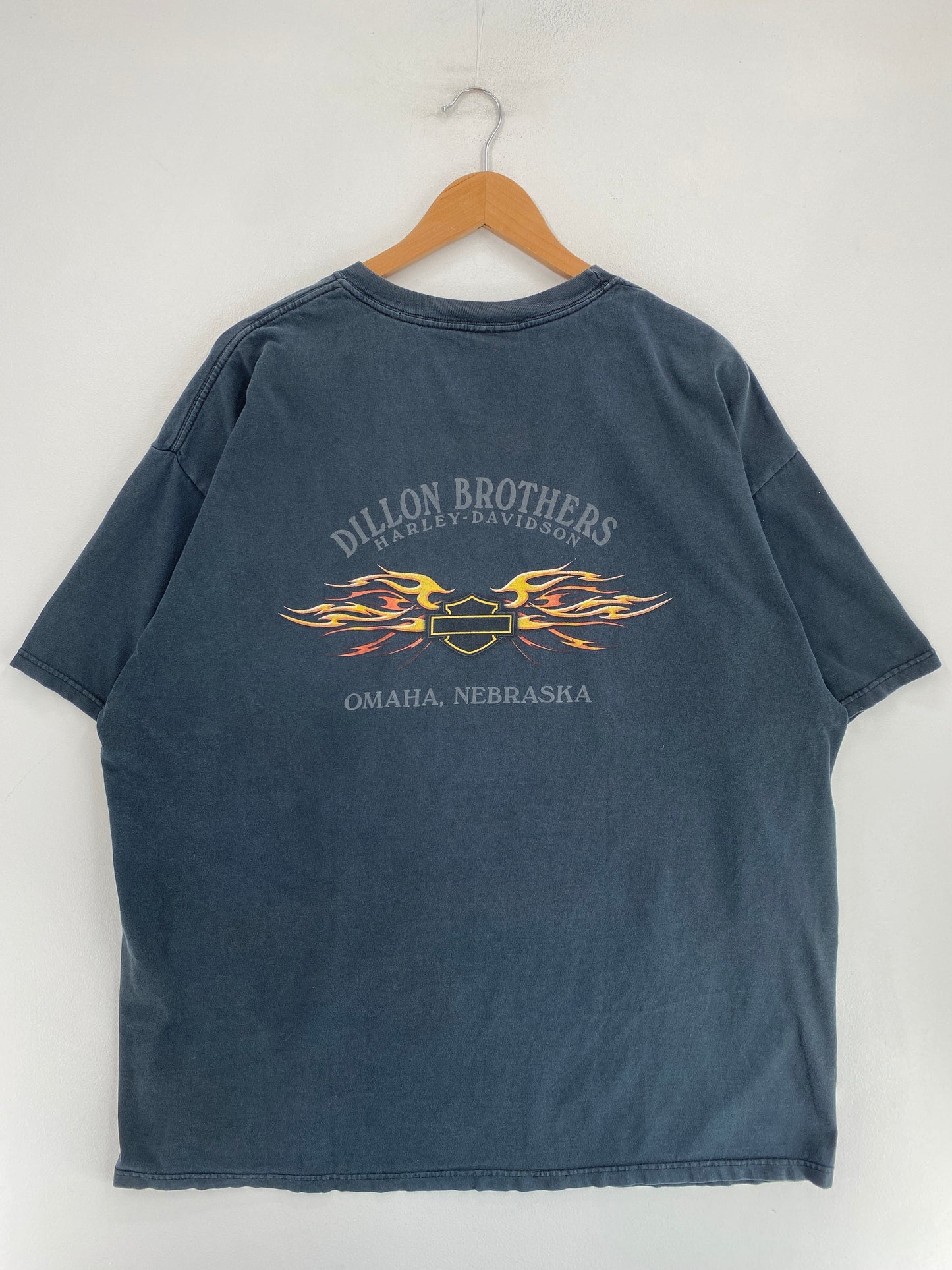 90's HARLEY DAVIDSON Made in USA Size XXL Vintage T-shirt / G3055T