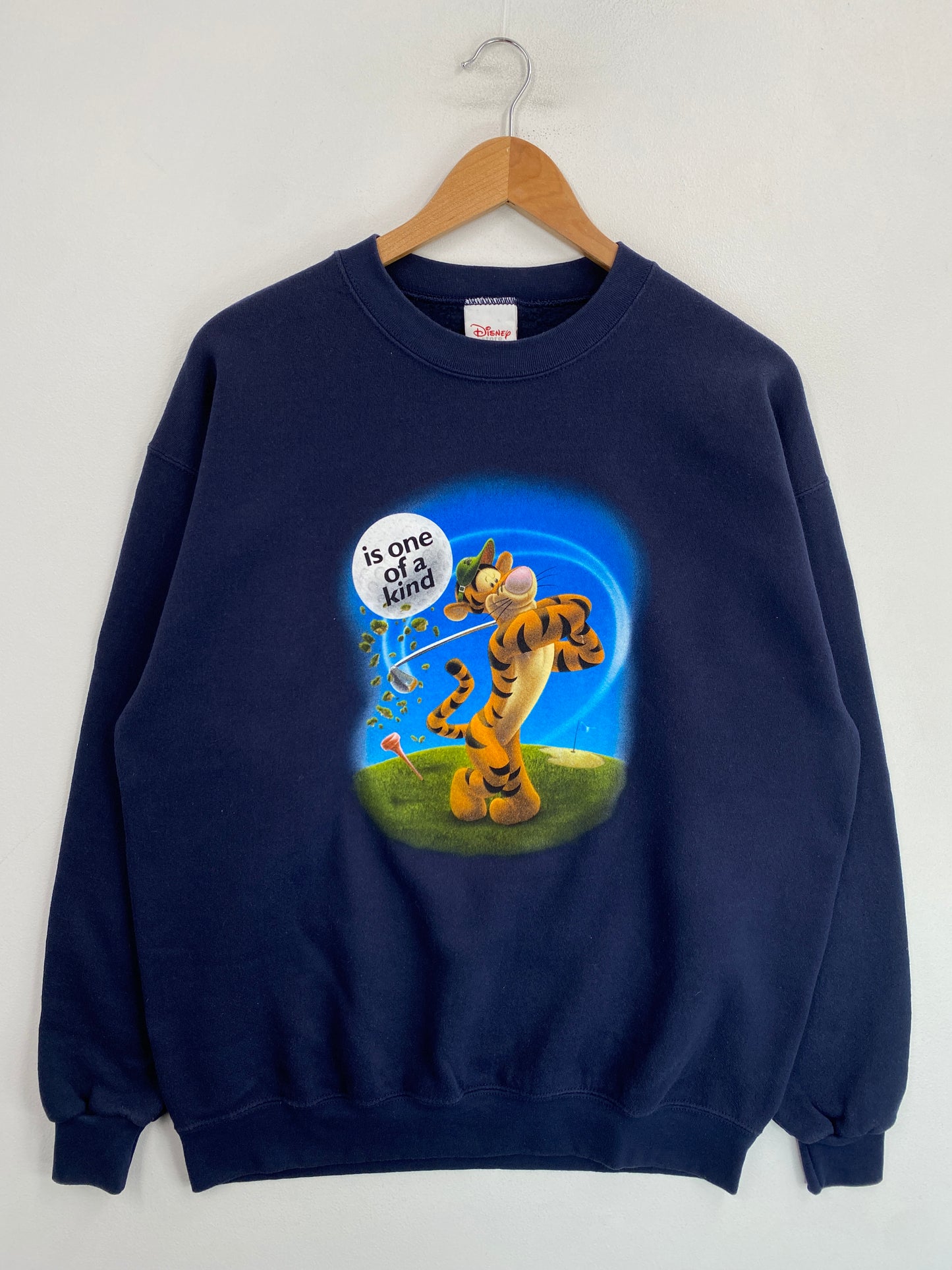 00' DISNEY TIGGER Size L Vintage Sweat-shirt / G6789S