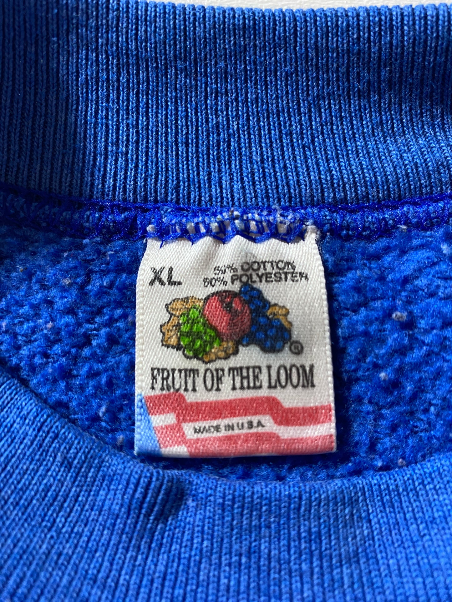 1993 LOS ANGELES RAMS Made in USA Size XL Vintage NFL Sweat-Shirt / F8738S